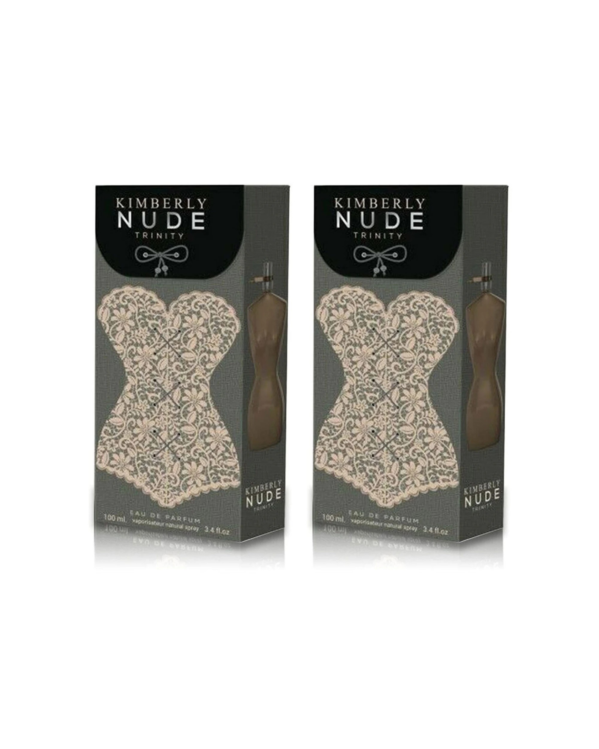 1 Mirage Diamond Collection Kimberly Silhouette Trinity Edp For Women 2 Pack 100Ml, 1 of 1