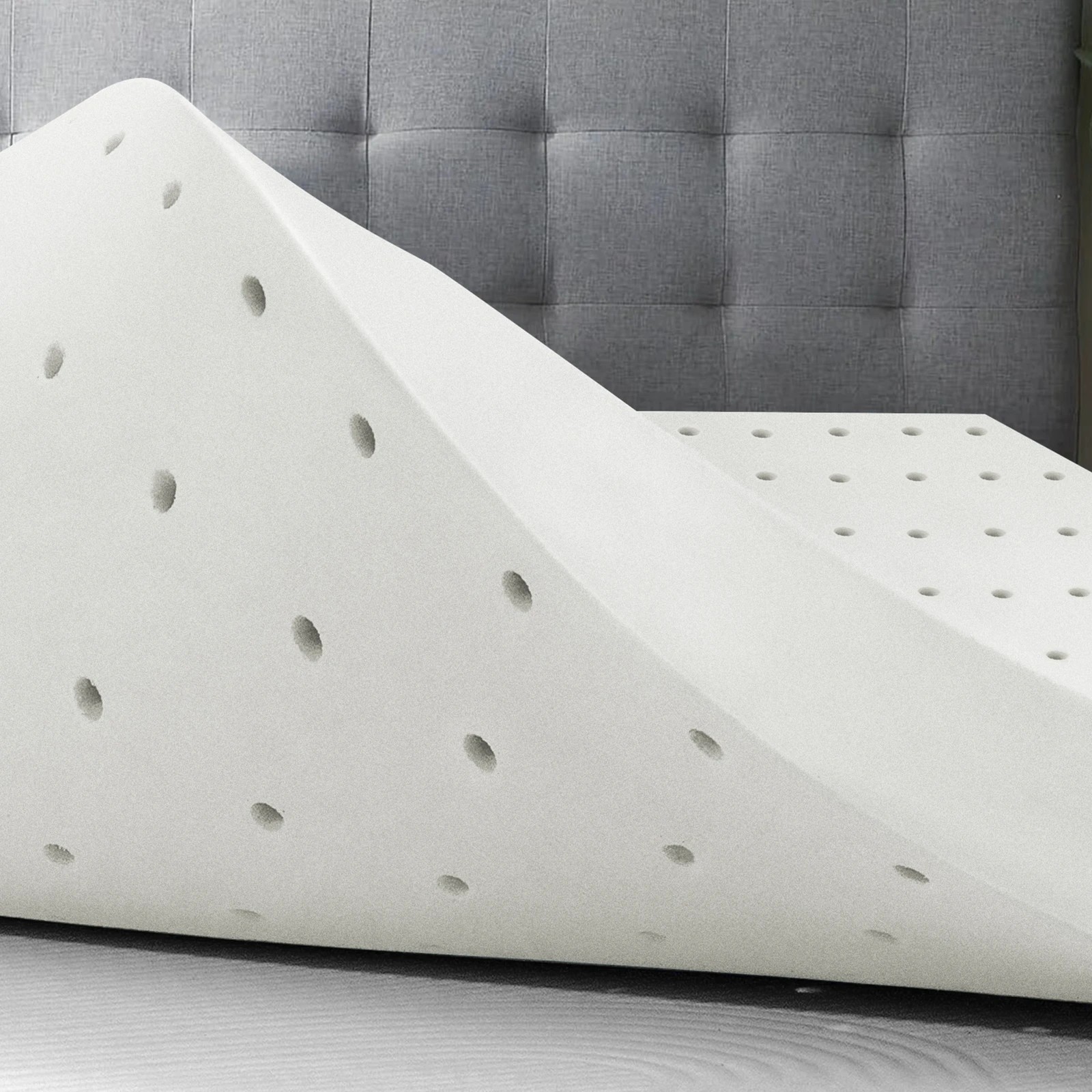 5 Starry Eucalypt Memory Foam Mattress Topper 8cm Cool Gel - Queen Bed, 5 of 6