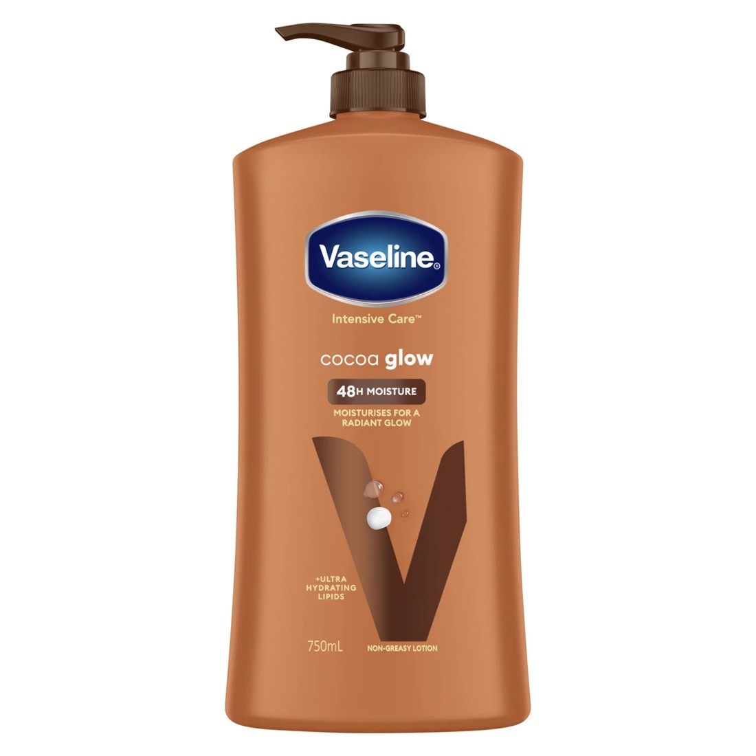 1 Vaseline Intensive Care Cocoa Glow Body Lotion 750ml, 1 of 9