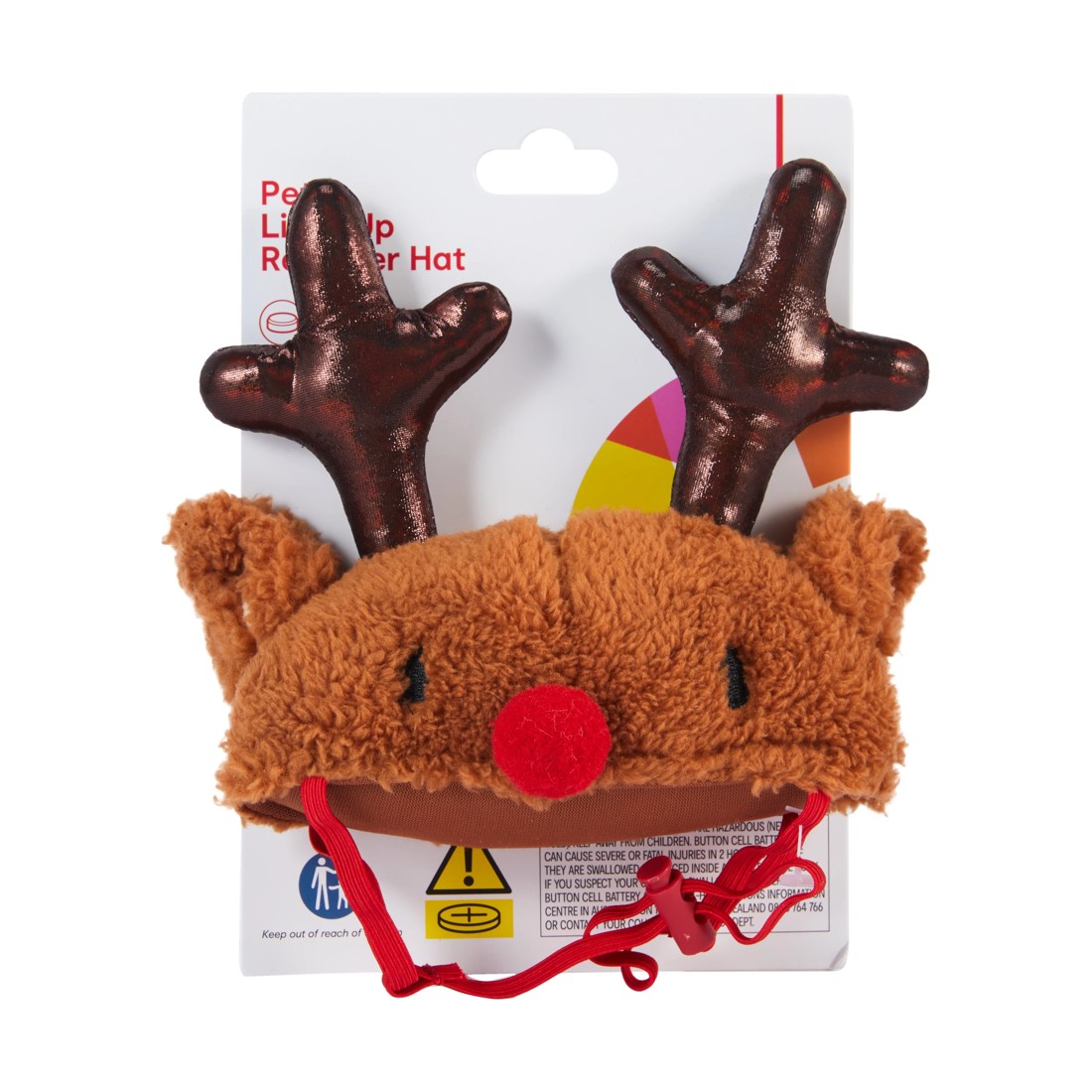 6 Pet Light Up Reindeer Hat, 6 of 8