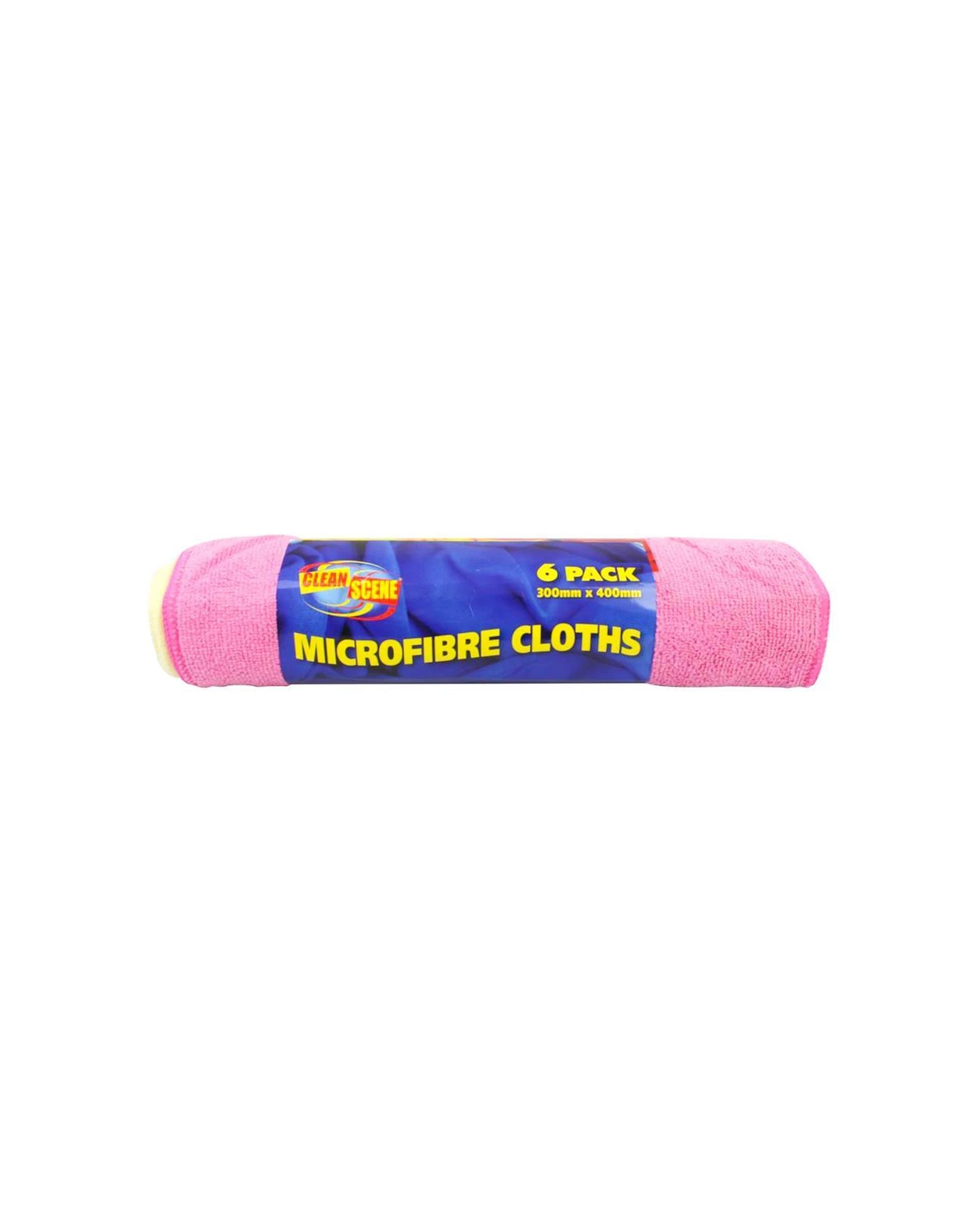 2 Clean Scene 12pk Microfibre Cloths Cleaning Towels 30x40cm - Multi, 2 of 3