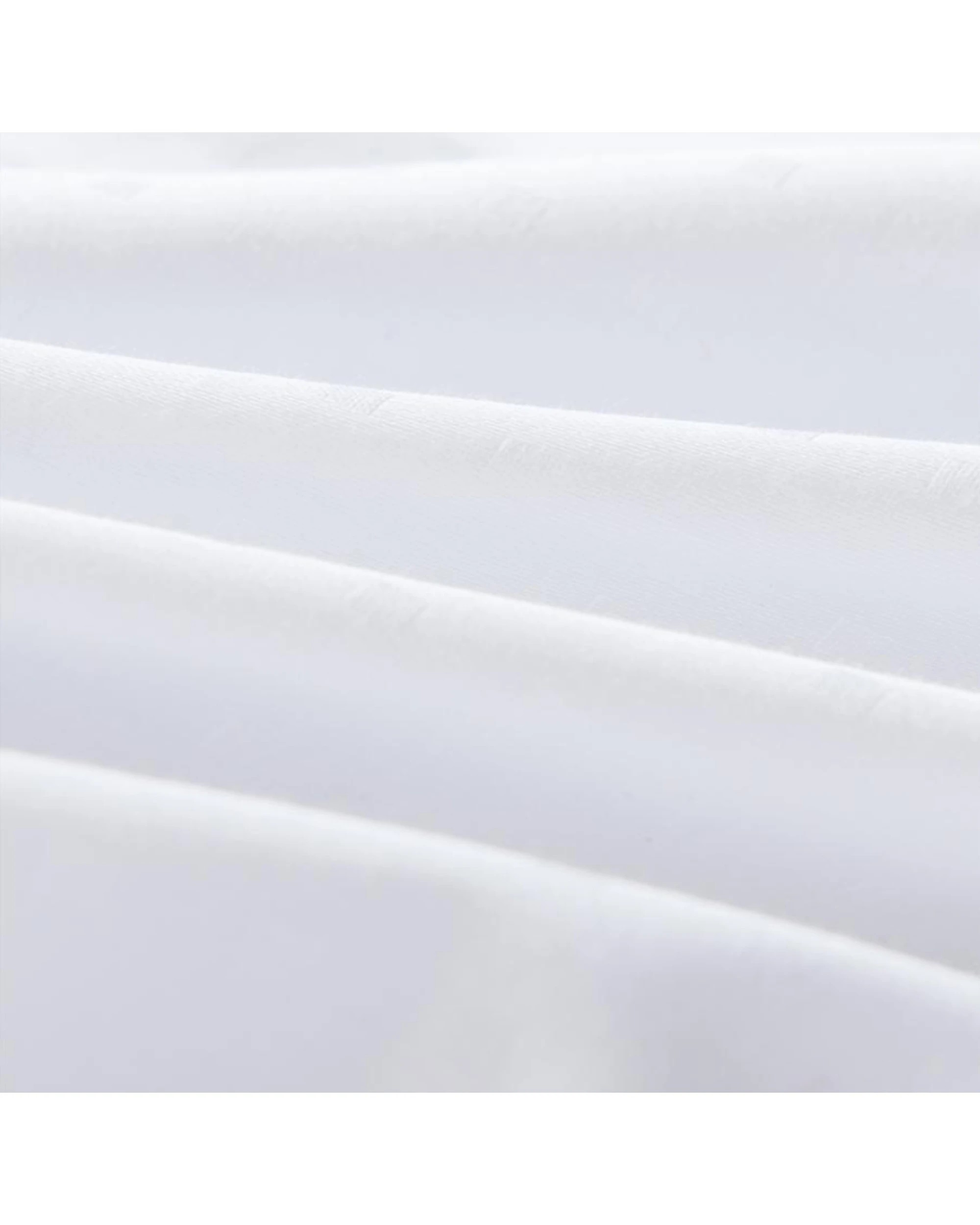 4 Cotton More 100% Cotton 650TC Jacquard Quilt Cover Bed Linen Set Single - White, 4 of 4