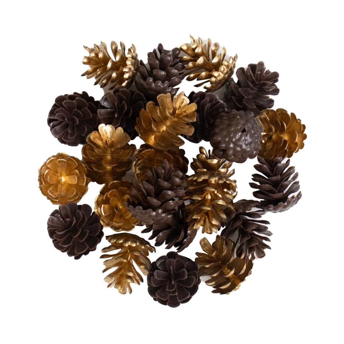 2 24 Pack Christmas Craft Mini Pine Cones, 2 of 3