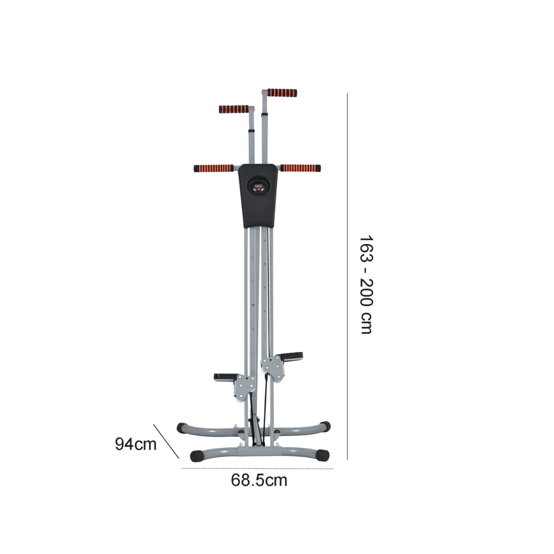 6 Advwin Vertical Climber Exercise Machine Adjustable Stair Stepper, 6 of 6