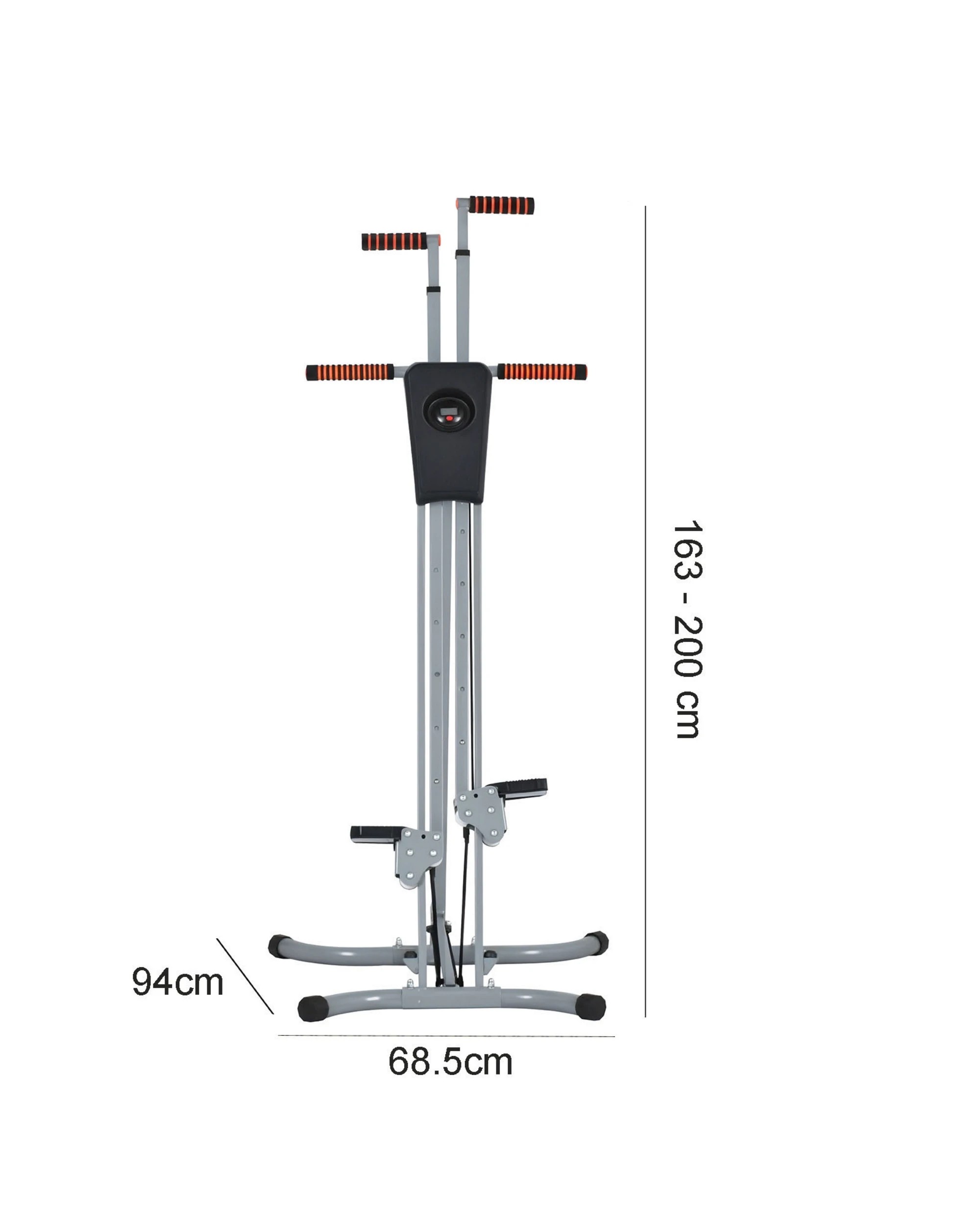 6 Advwin Vertical Climber Exercise Machine Adjustable Stair Stepper, 6 of 6