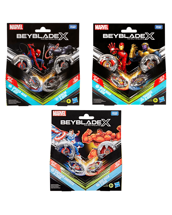 Marvel Beyblade X Multipack - Assorted - Kmart NZ
