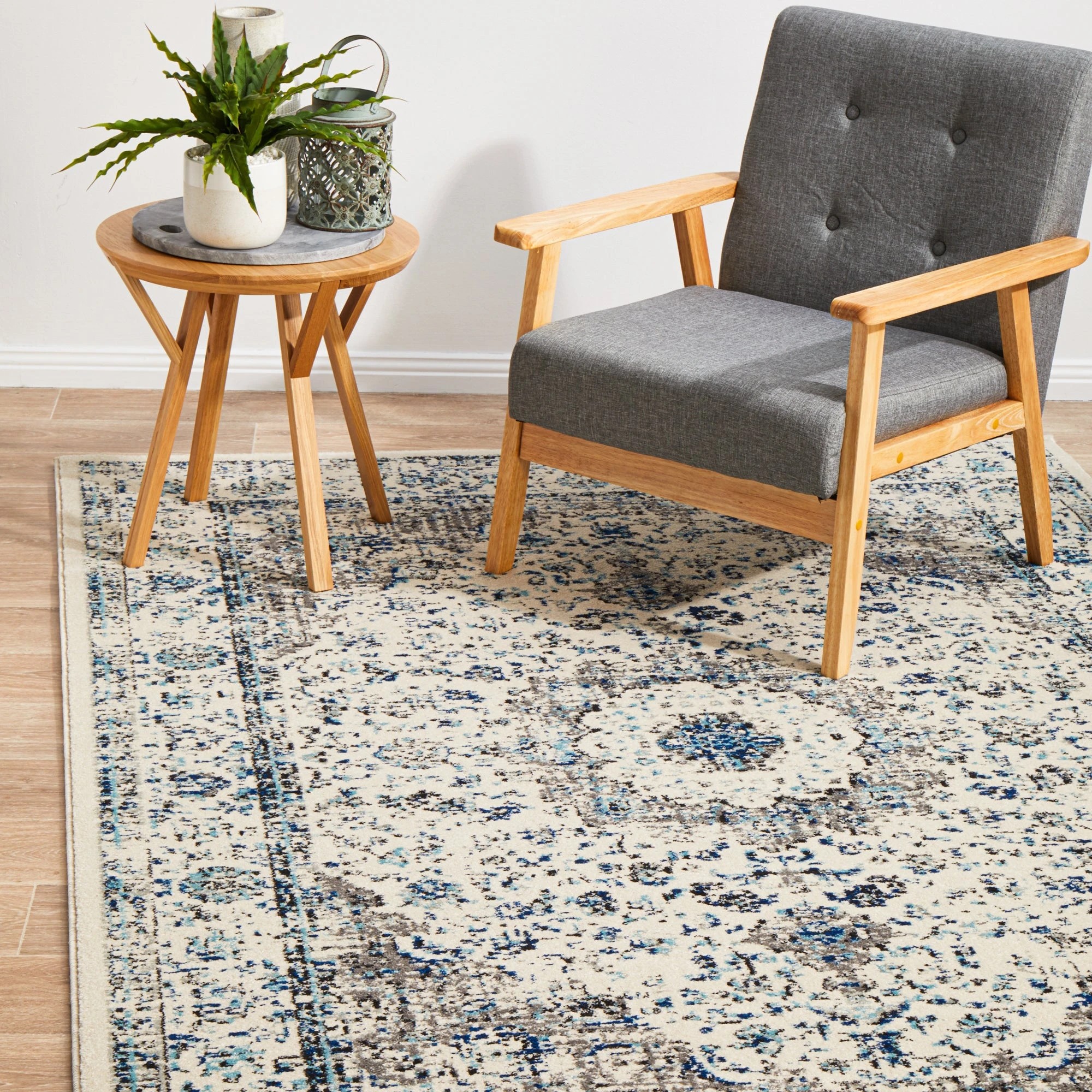 2 Common Ground Rugs Encore 251 400x300cm - Extra Extra Large Floor Rug - White, 2 of 9