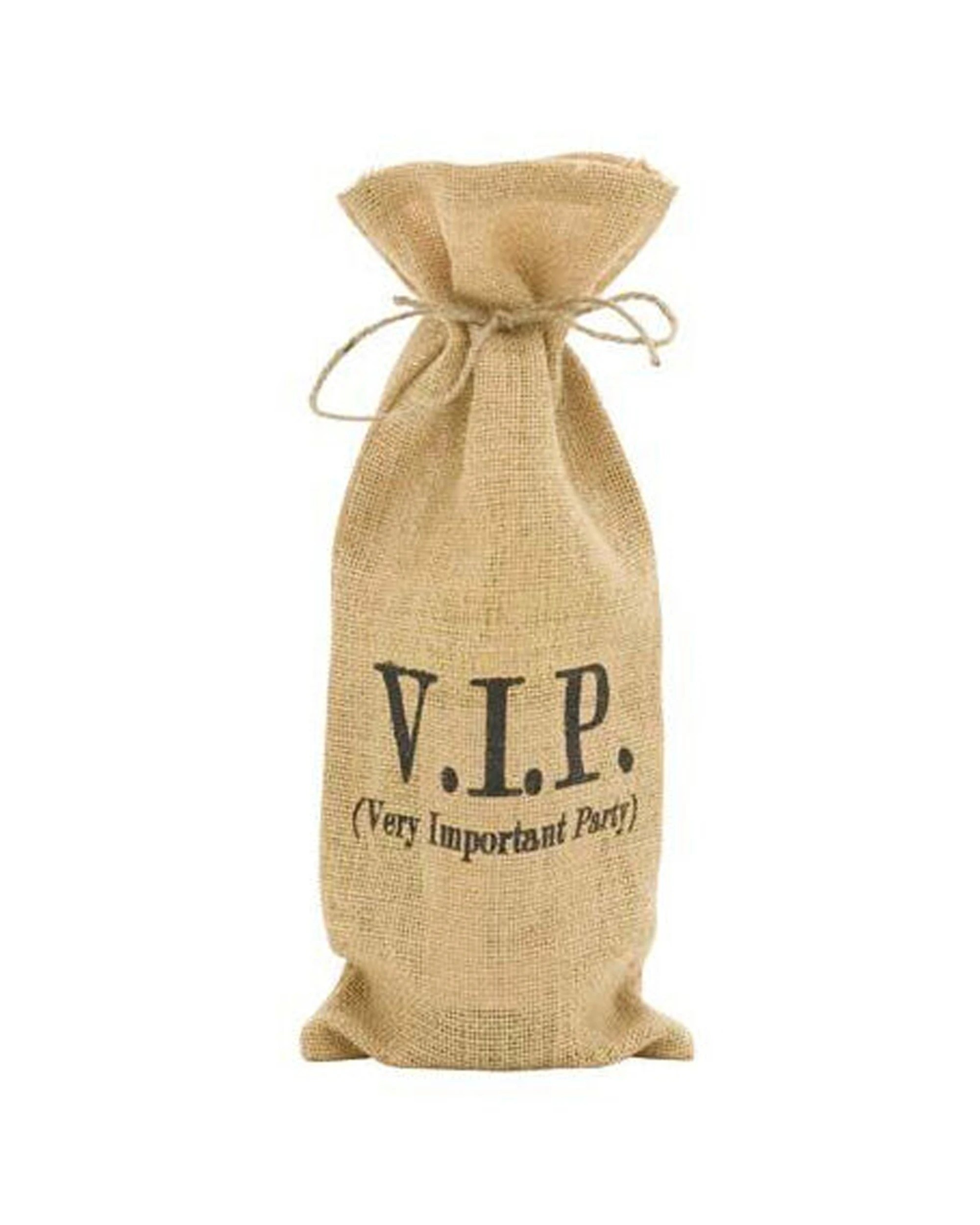 1 Winex 12pc Jute Bottle Sack Wine Wrapping Packaging VIP - Natural, 1 of 1