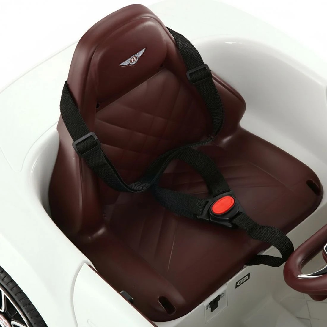 7 Kids Electric Ride On Car Bentley Licensed EXP12 Toy Cars Remote 12V - White, 7 of 8