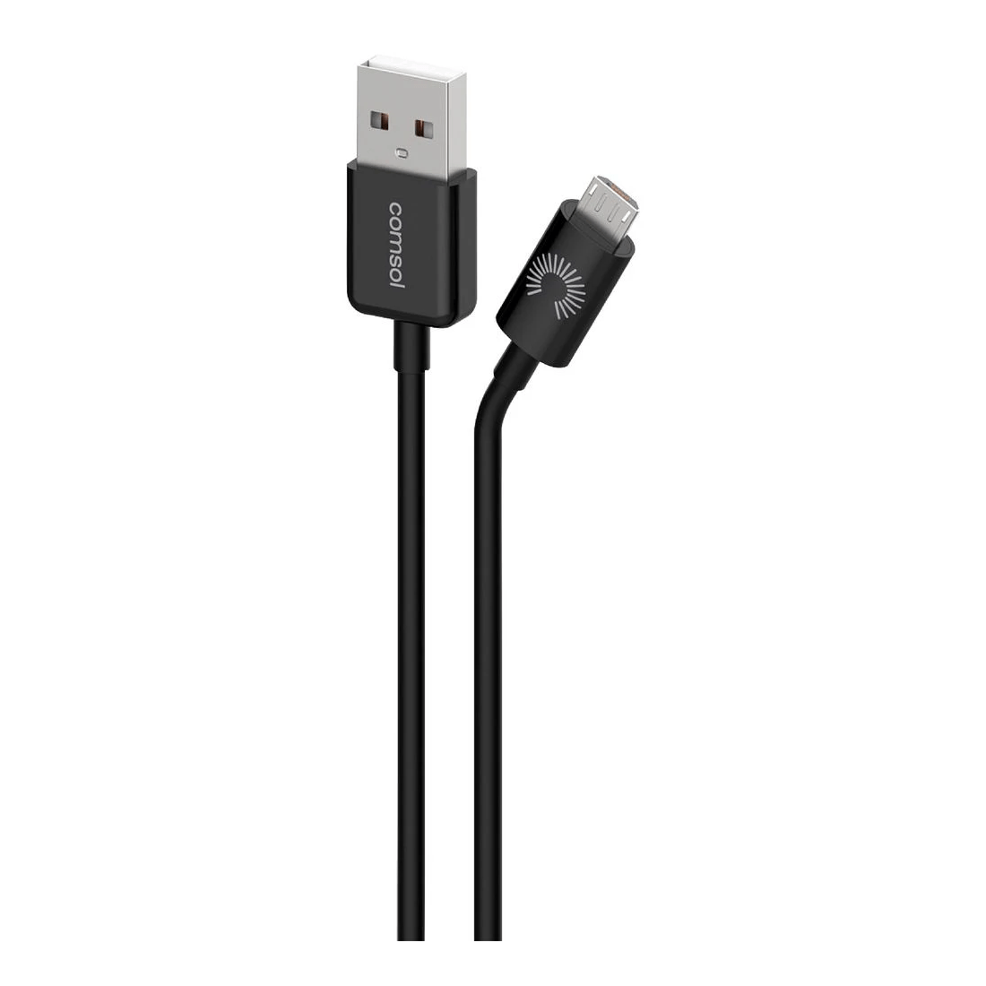 1 Comsol Micro USB Charge and Sync Cable 1.2m Black, 1 of 3
