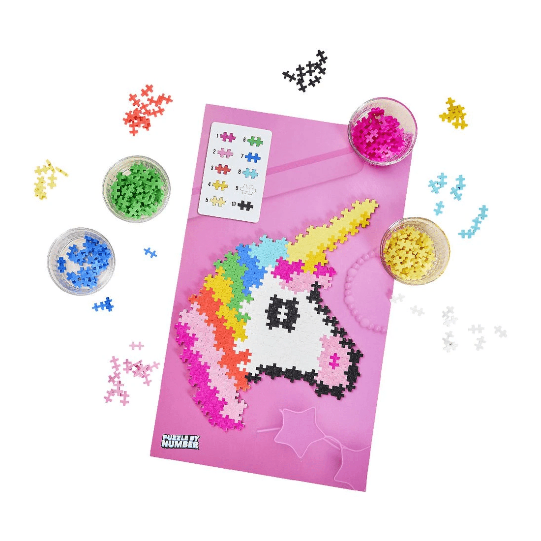 2 Plus-Plus Puzzle by Number Unicorn 250 Pieces, 2 of 3