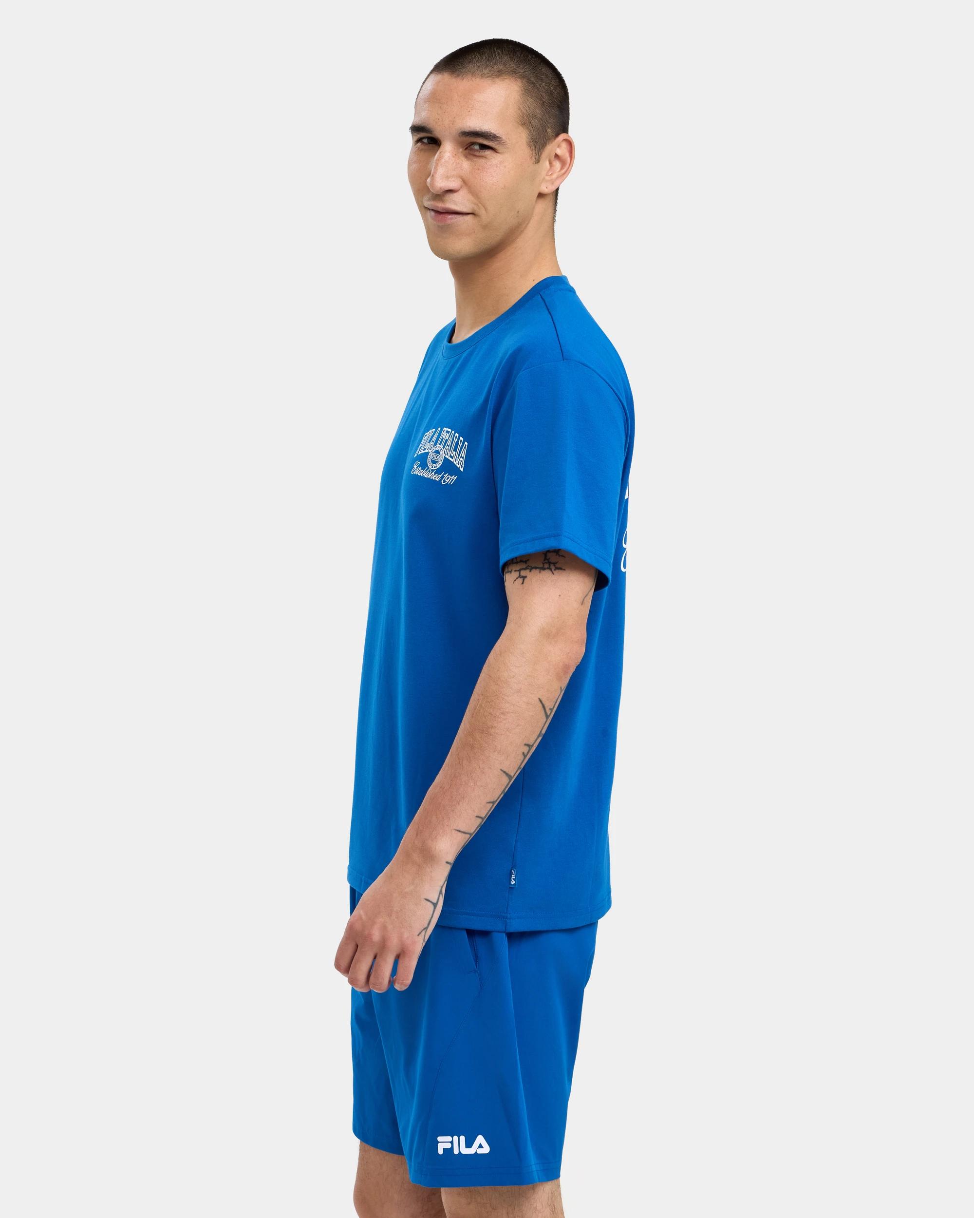 3 Fila Carlo Graphic T-Shirt CLASSIC BLUE, 3 of 7
