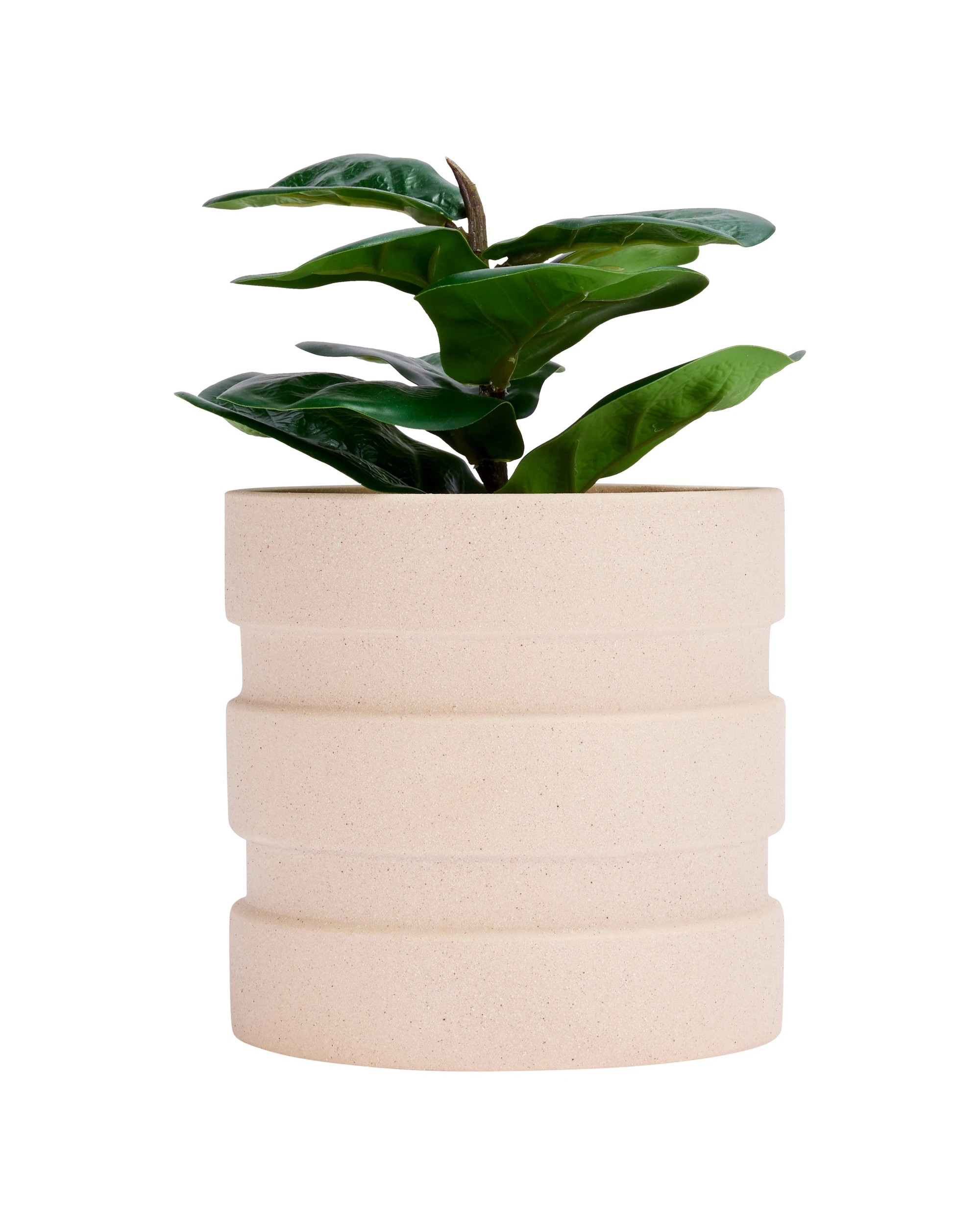 1 Stepped Textured Ceramic Pot, 1 of 7