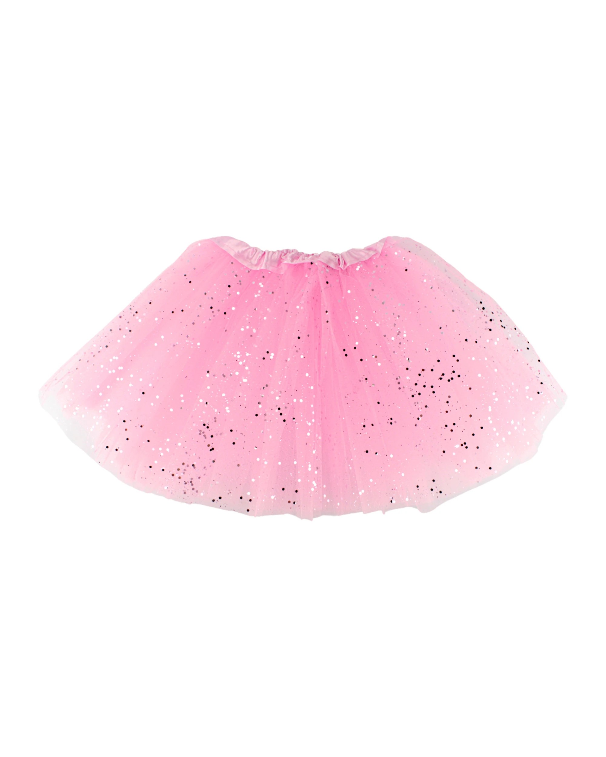 1 Oceana Kids Sparkly Tutu - One Size - Pink, 1 of 2