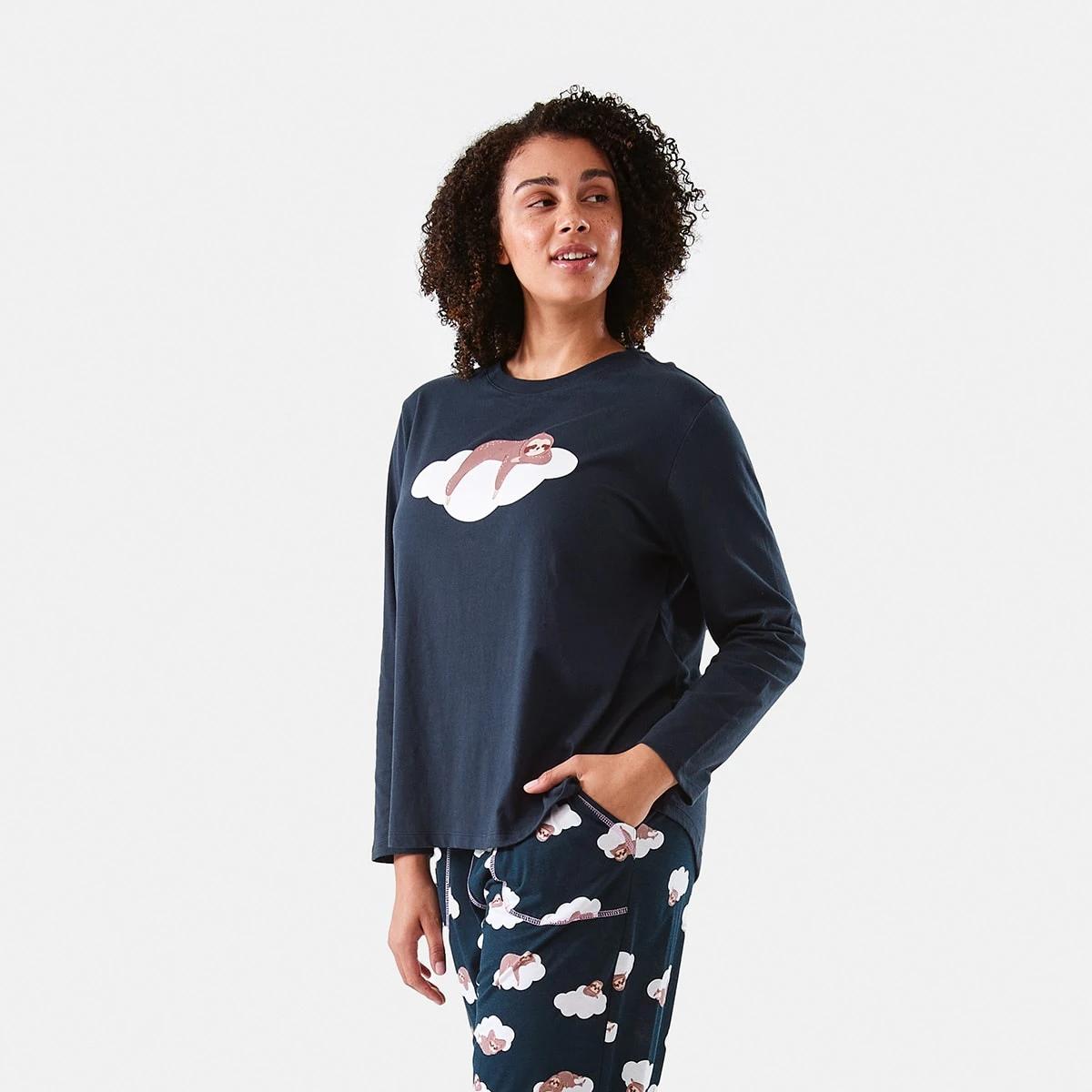 2 Long Sleeve Printed Top Energy Sav, 2 of 6