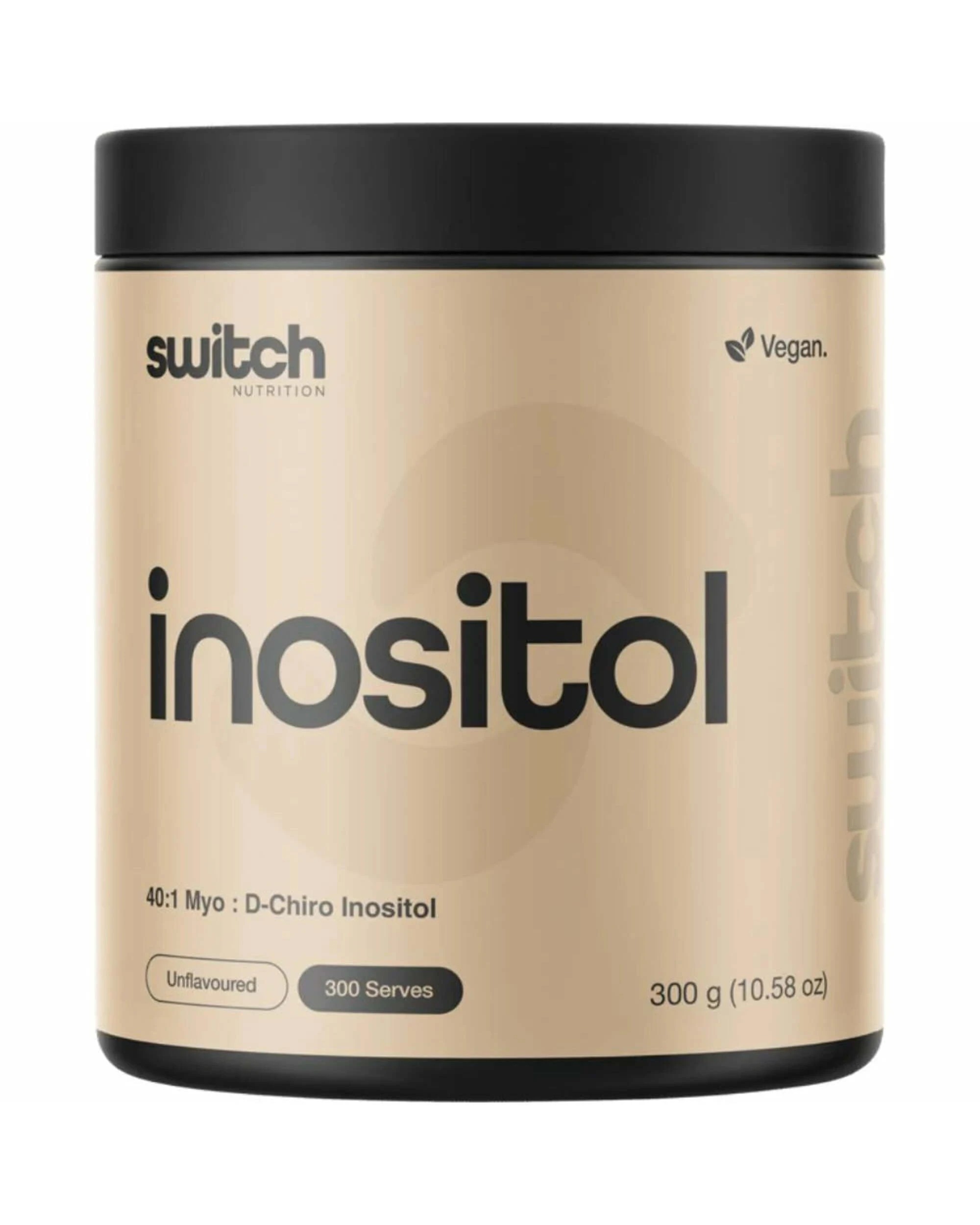 1 Switch Nutrition Inositol 40:1 MYO : D-Chiro Inositol 300g, 1 of 4