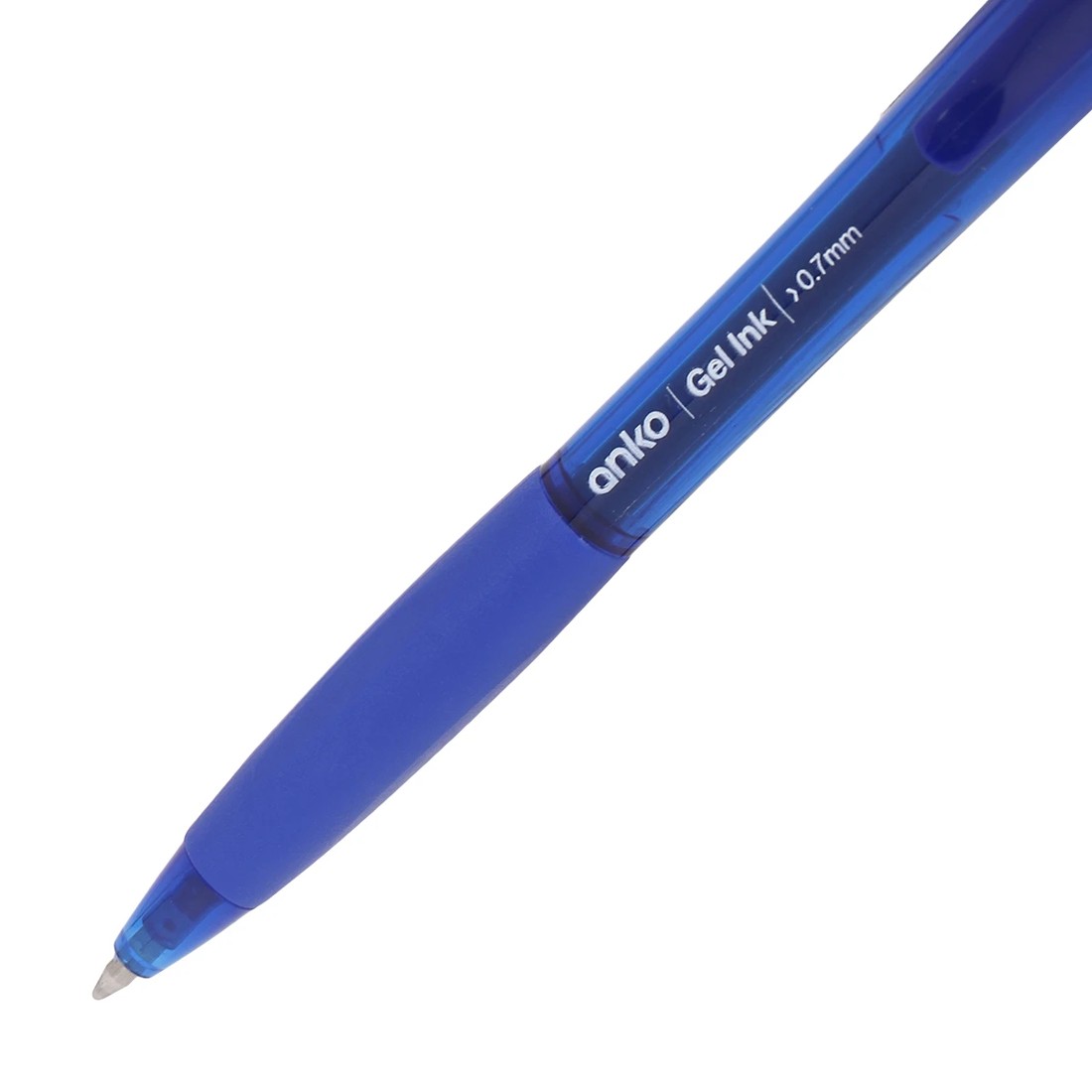 4 6 Pack Retractable Gel Pens - Black, Blue and Red, 4 of 4