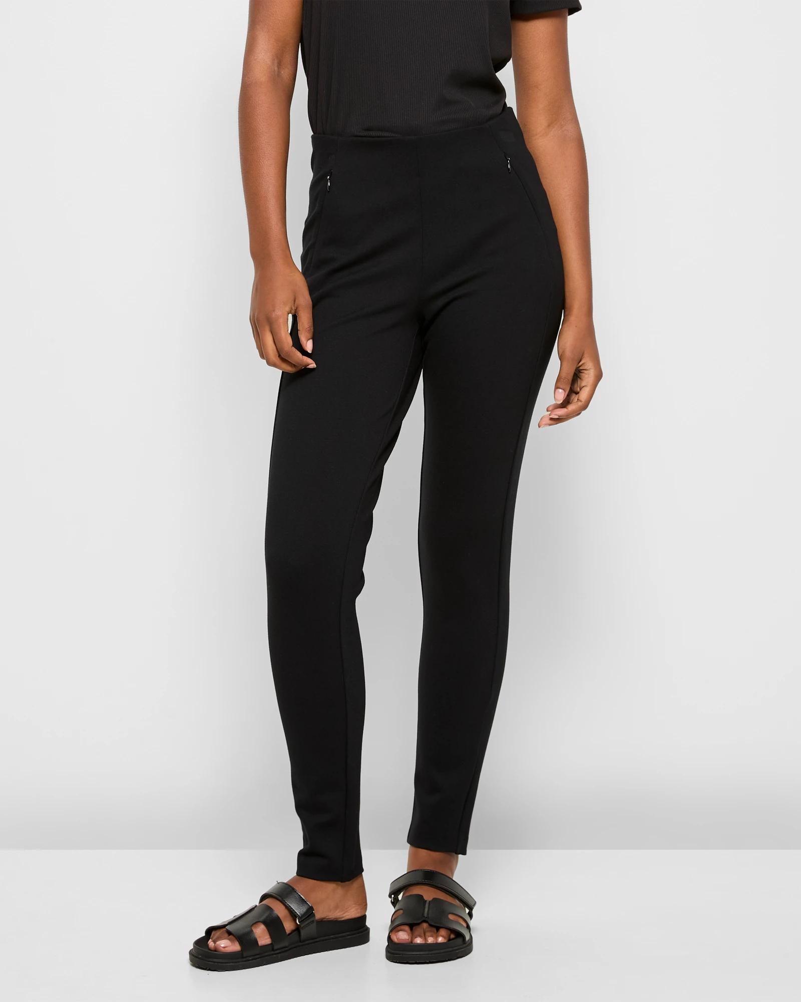 2 Target Petites Ponte Treggings BLACK, 2 of 5