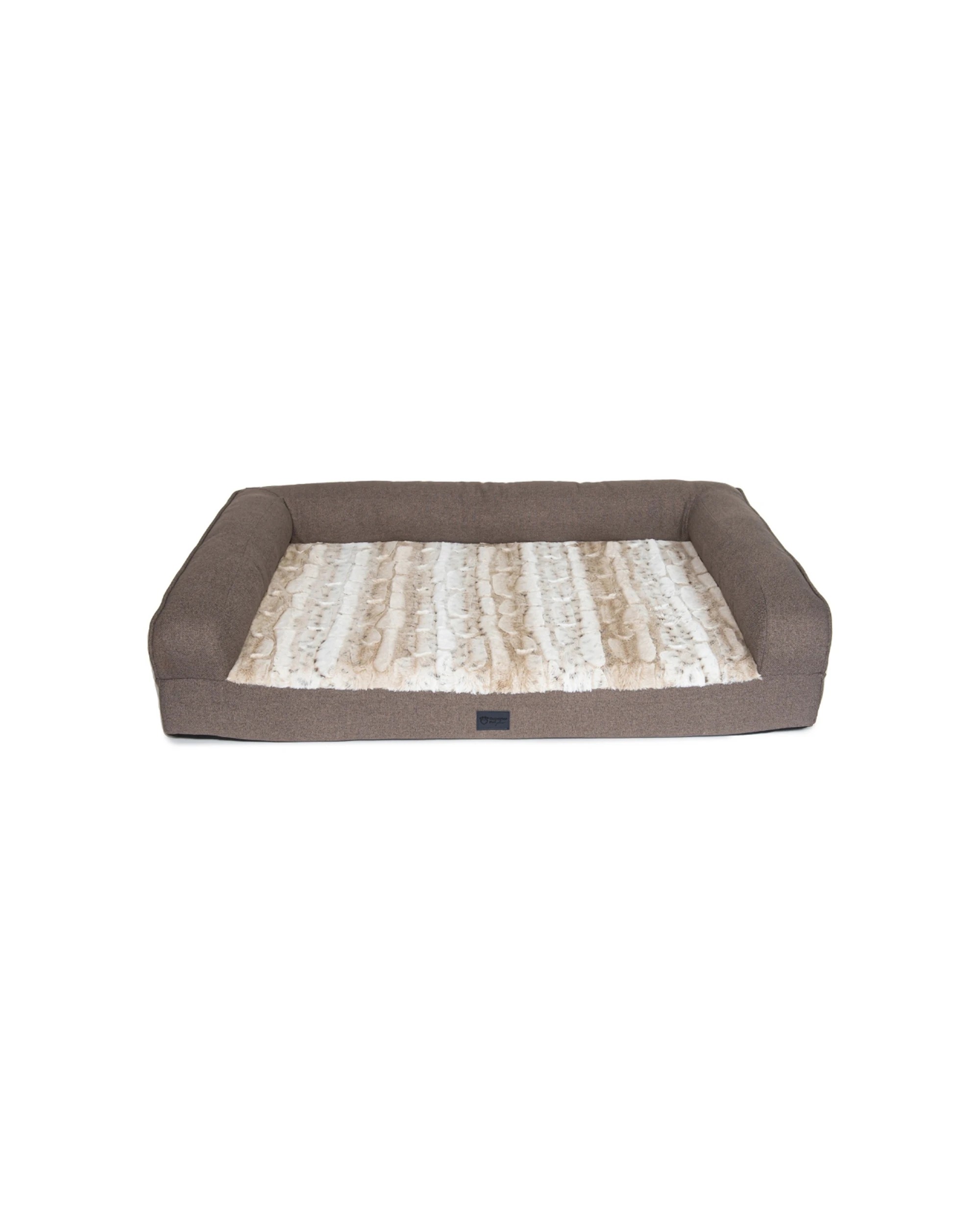 1 Superior Pet Goods Orthopaedic Pet Sofa Supportive Foam Base Small 80x60x22 - Brown, 1 of 5