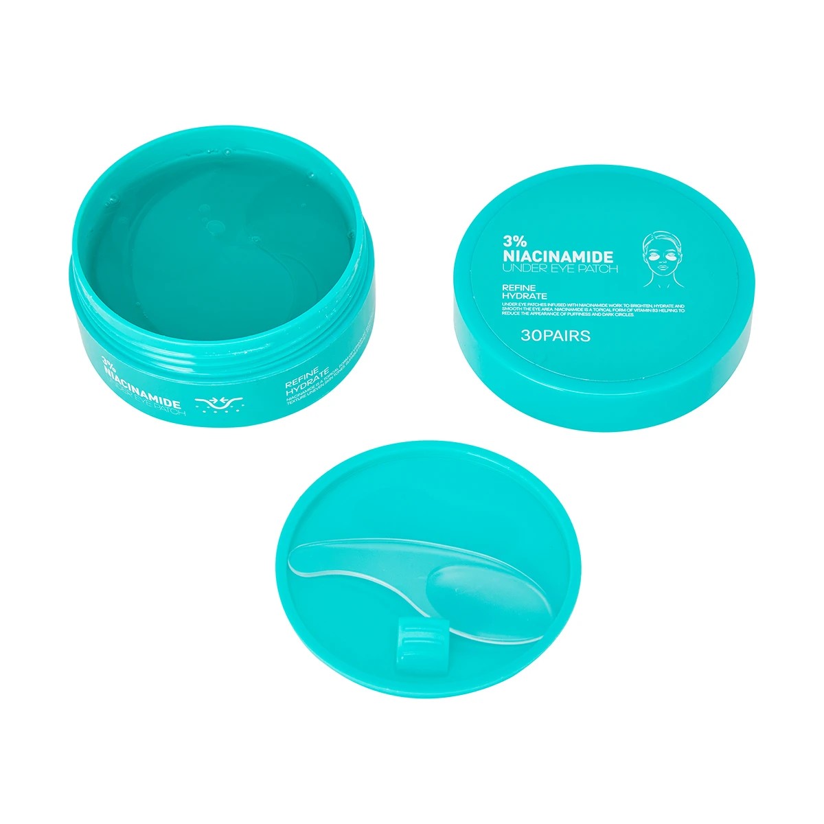 3 30 Pairs Refine Hydrate Under Eye Patch - 3% Niacinamide, 3 of 9