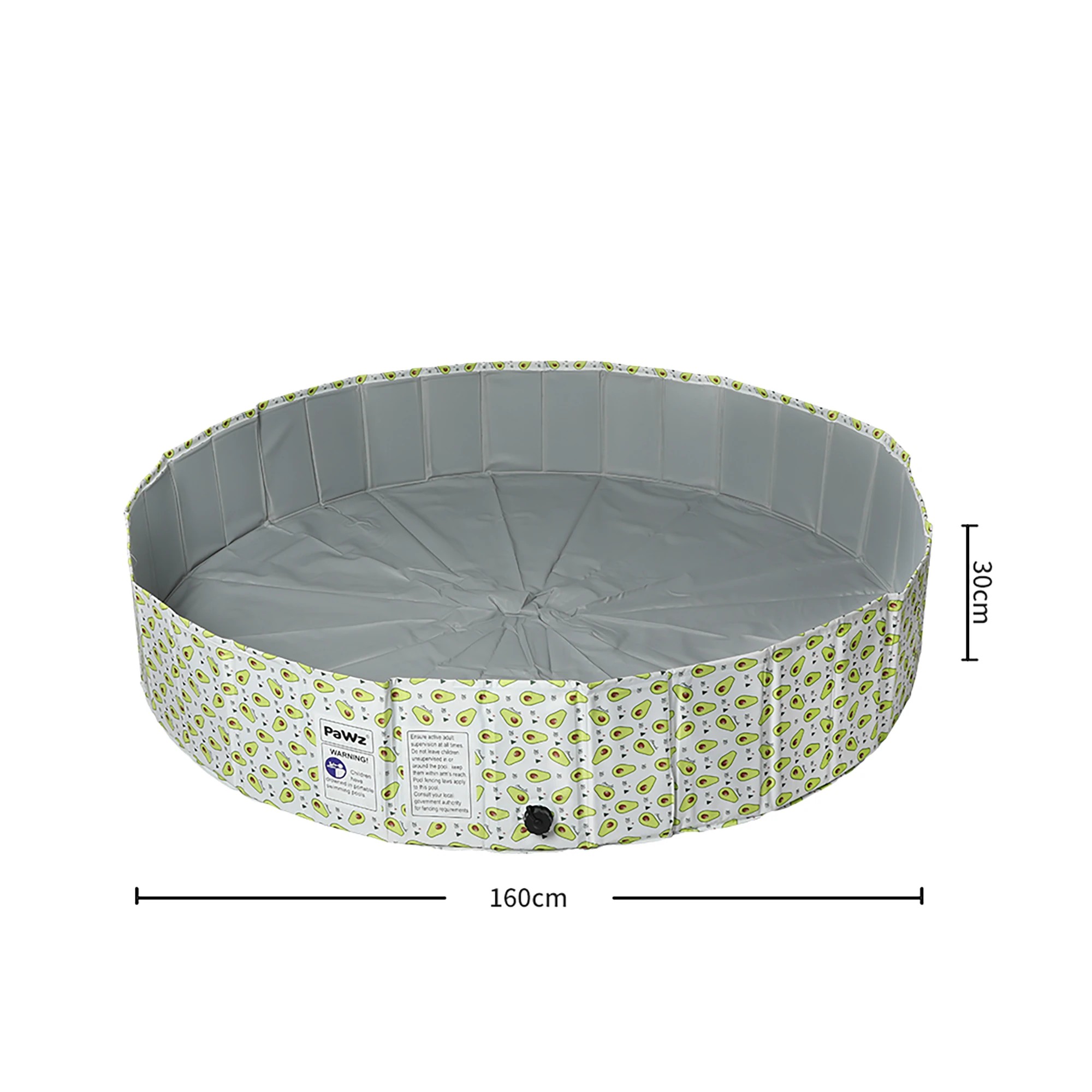 3 Pawz Foldable Dog Swimming Pool Xxl, 3 of 6