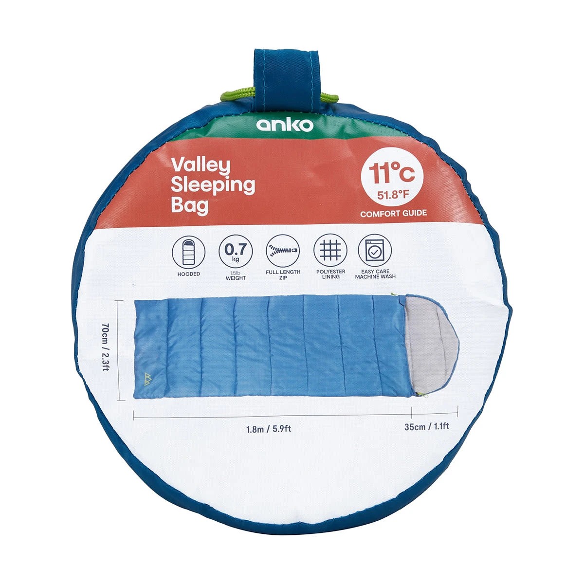 7 Valley Hooded Sleeping Bag, 7 of 8