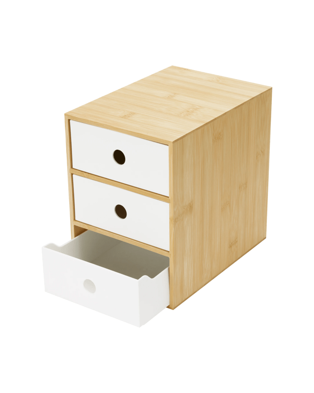 Bamboo and Plastic Vertical 3 Dra