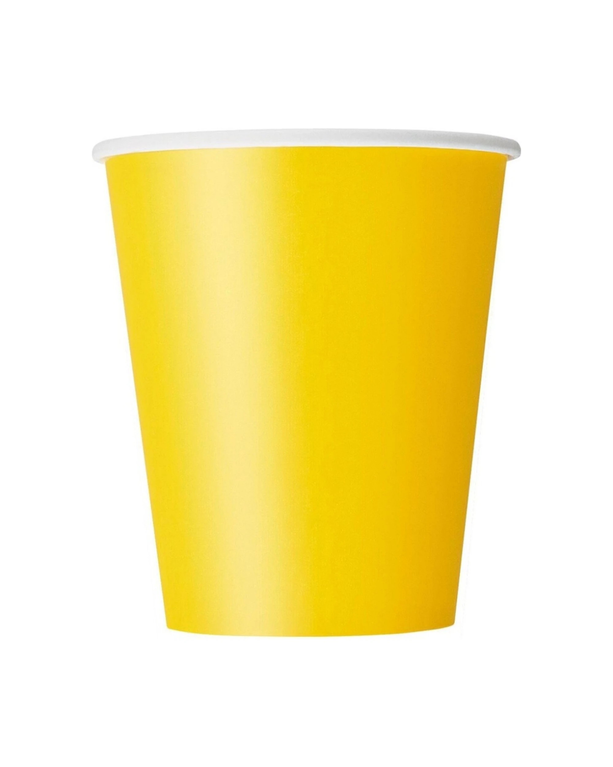 2 Unique Paper Cups Pack of 8 - Yellow, 2 of 2