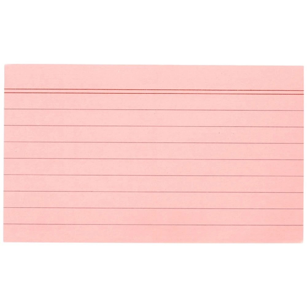 2 J.Burrows Fully Adhesive Notes 76x127mm Pink, 2 of 3