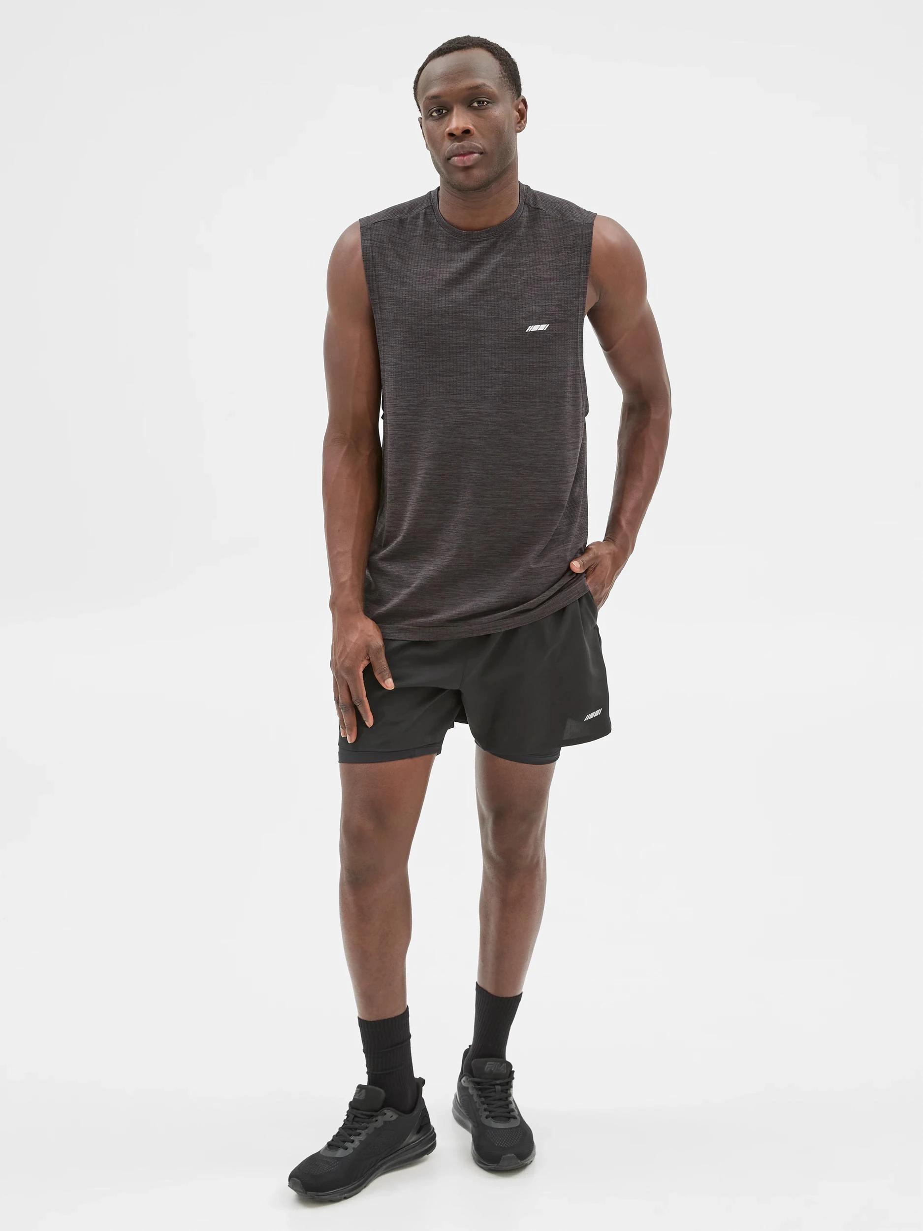 2 Target Active Core Training Tank Top BLACK, 2 of 6