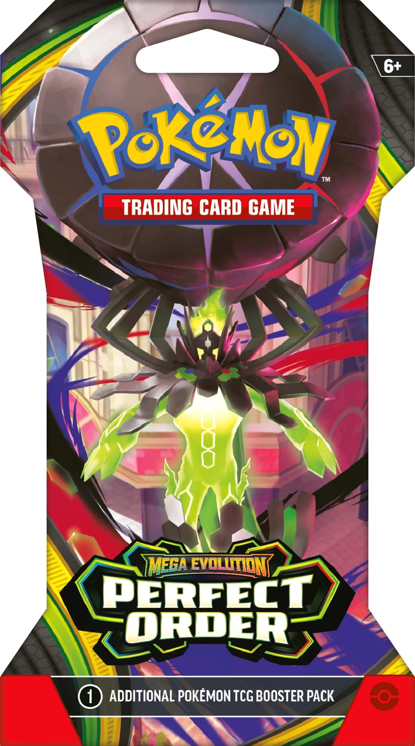 2 Pokemon Trading Card Game: Mega Evolution - Perfect Order Sleeved Booster - Assorted, 2 of 6