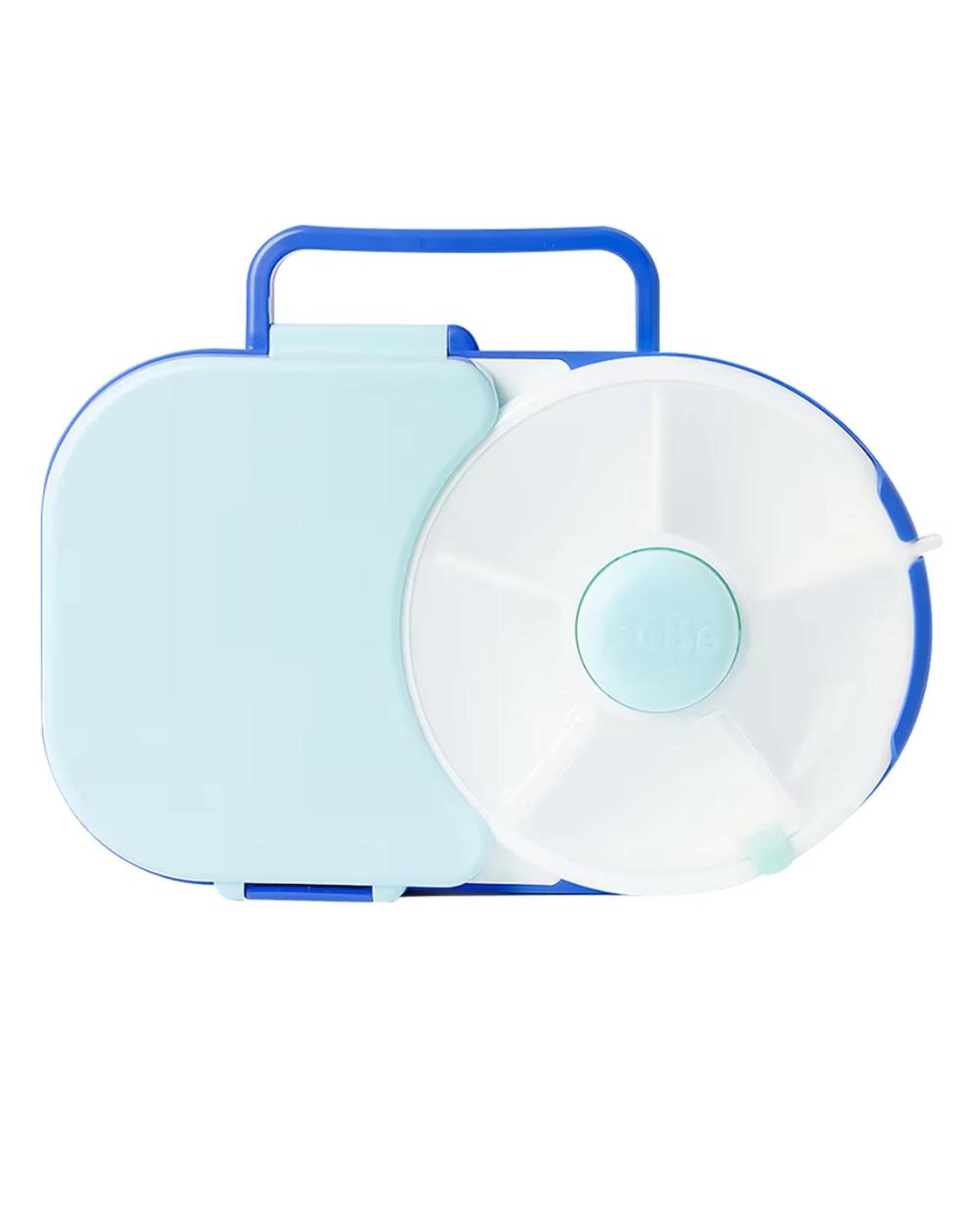 1 GoBe 2in1 Lunchbox With Original Snack Spinner  Blue, 1 of 3