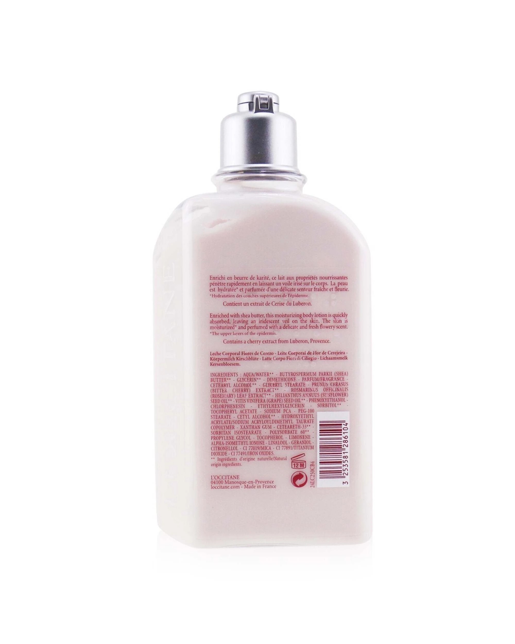 3 L'Occitane Cherry Blossom Shimmering Lotion  250ml/8.4oz, 3 of 4