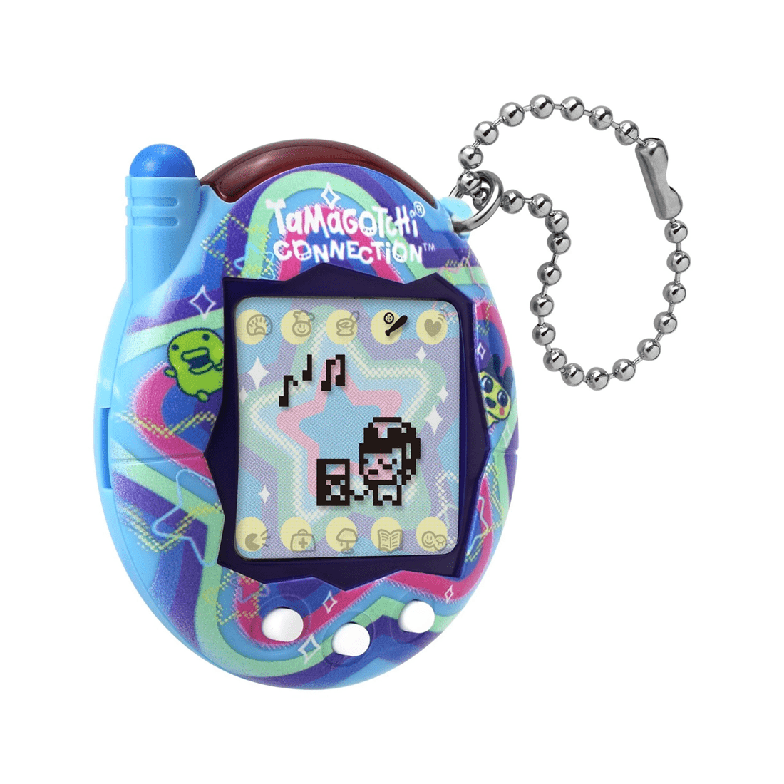 6 Bandai Tamagotchi Connection True Friends Set Twin Pack - Heart Aura and Star Aura - Multi, 6 of 9