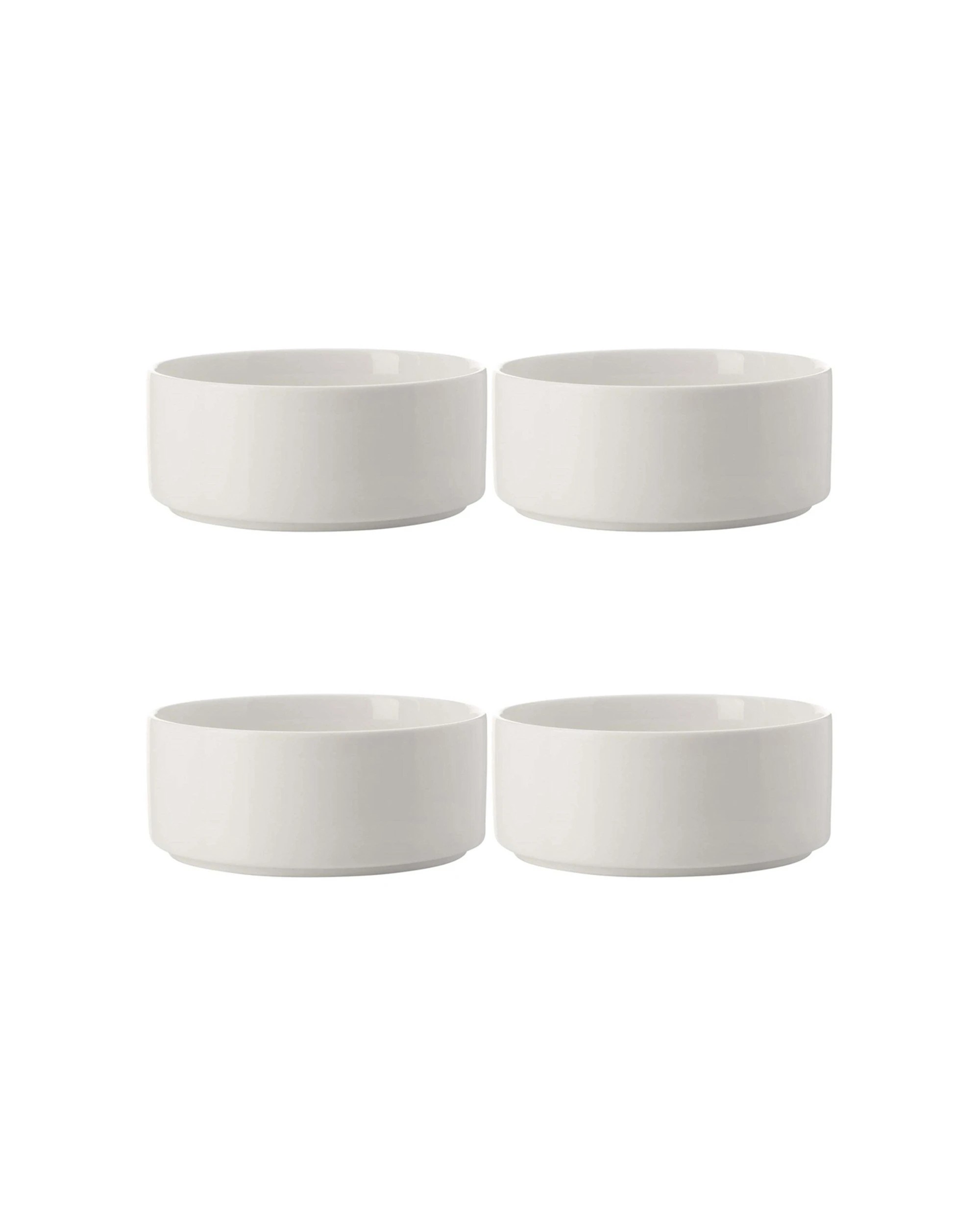 1 Maxwell & Williams 4PK Epicurious Ramekin 12cm Round Porcelain Oven Safe - White, 1 of 1