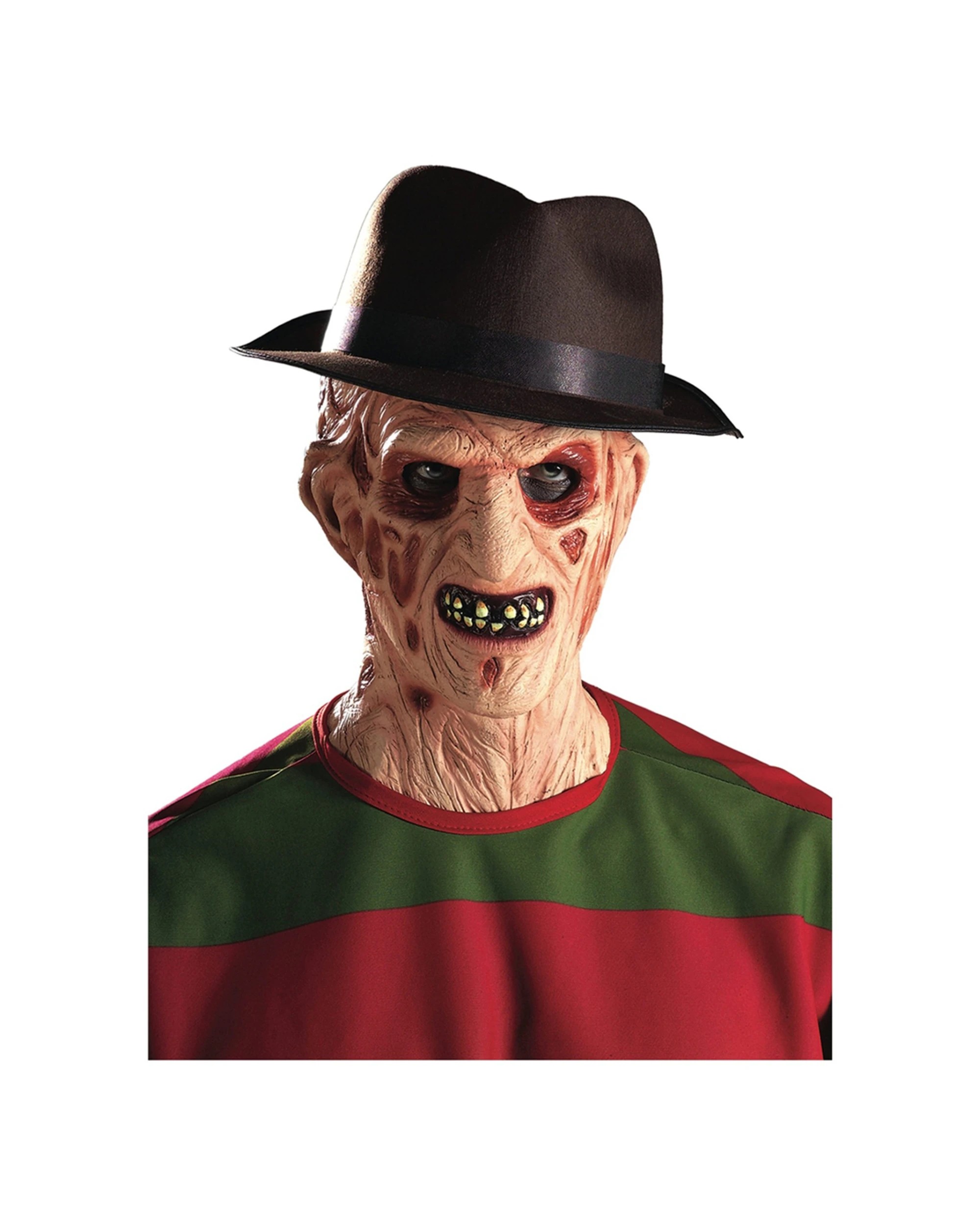 1 A Nightmare On Elm Street Freddy Hat Adult Boys Halloween Costume Accessory - Brown, 1 of 1