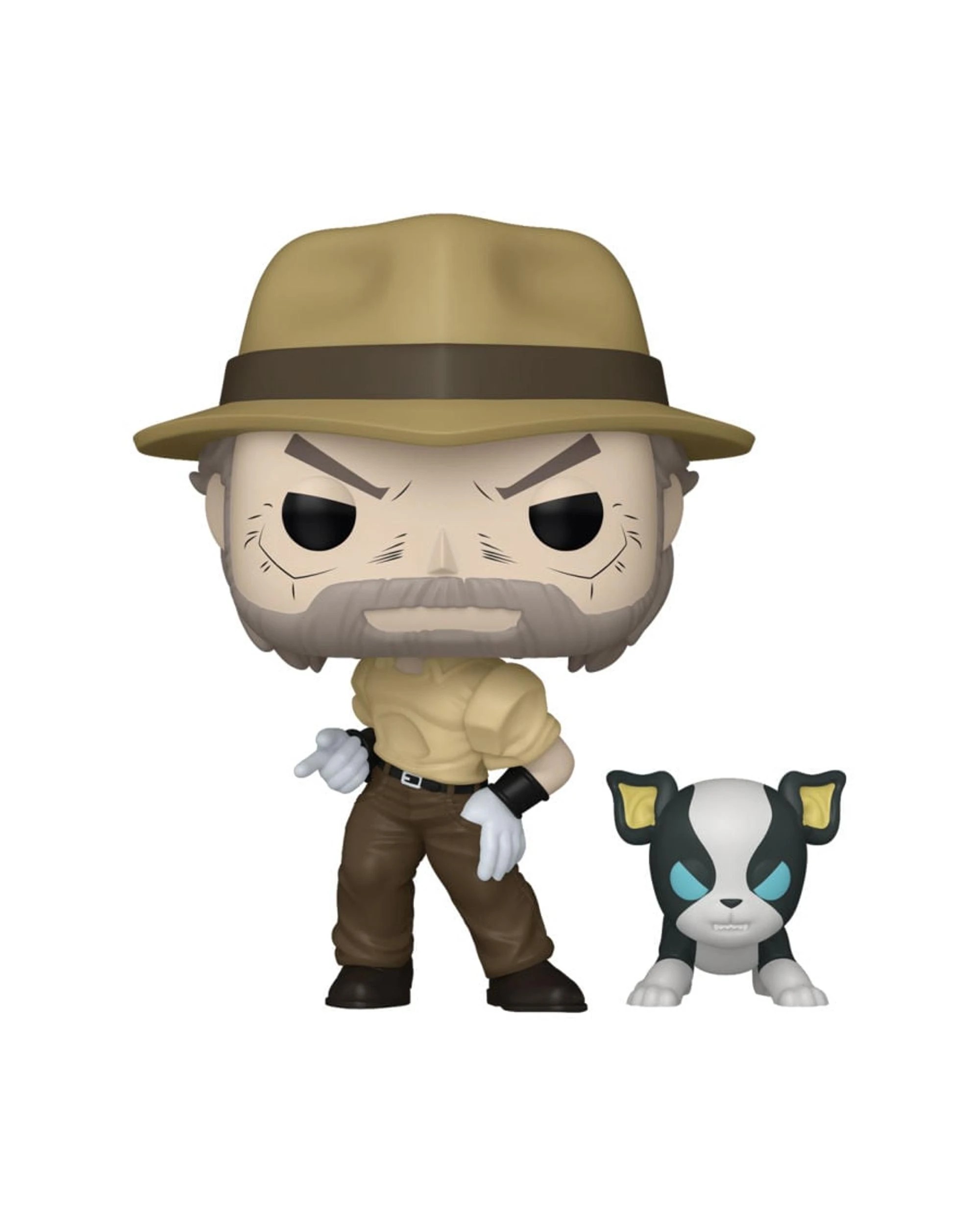 2 JoJo's Bizarre Adventure Joseph Joestar with Iggy Funko POP! Vinyl, 2 of 3