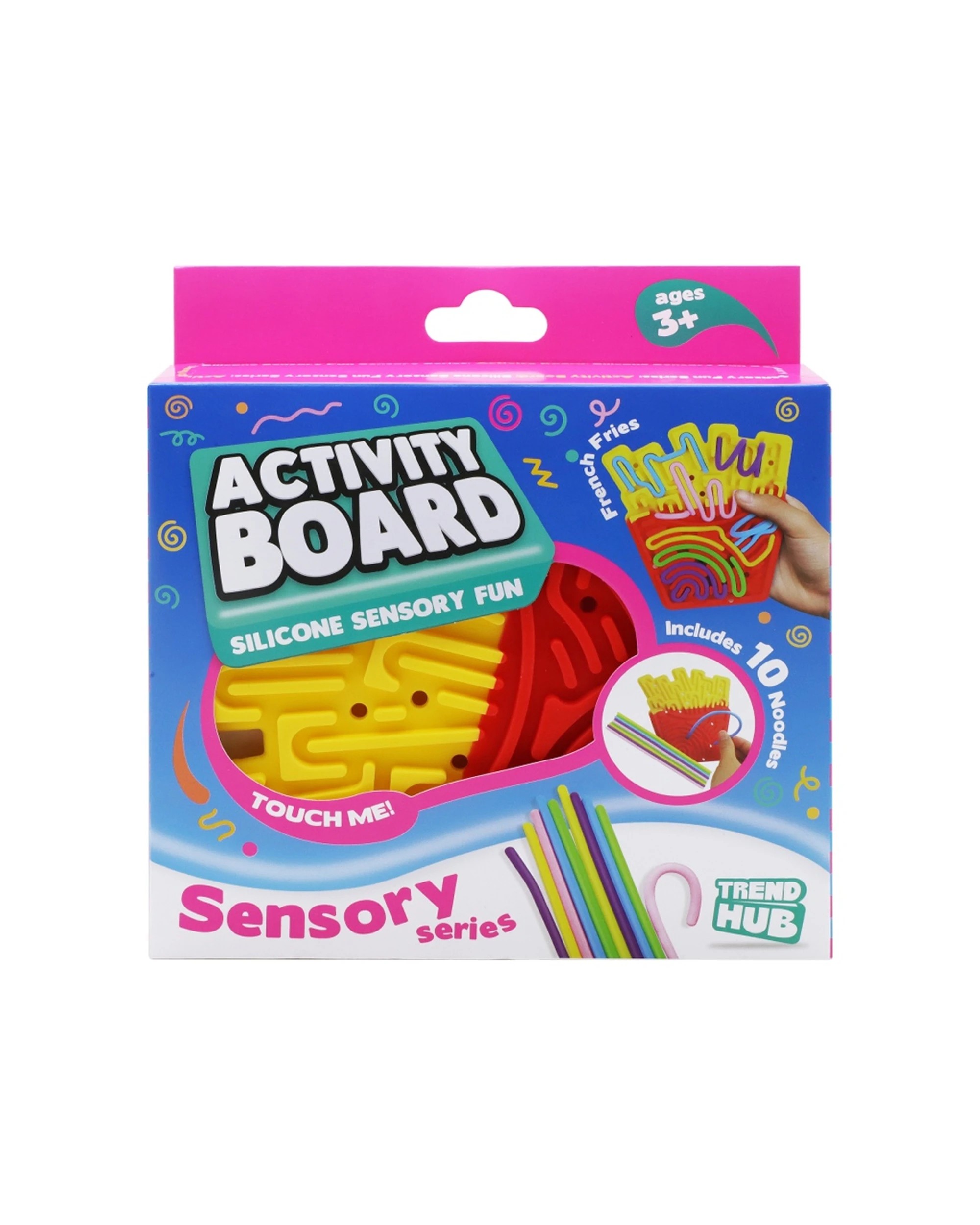1 Trend Hub Kids Silicone Activity Board Wave 2 Sensory Toy - Multi, 1 of 9