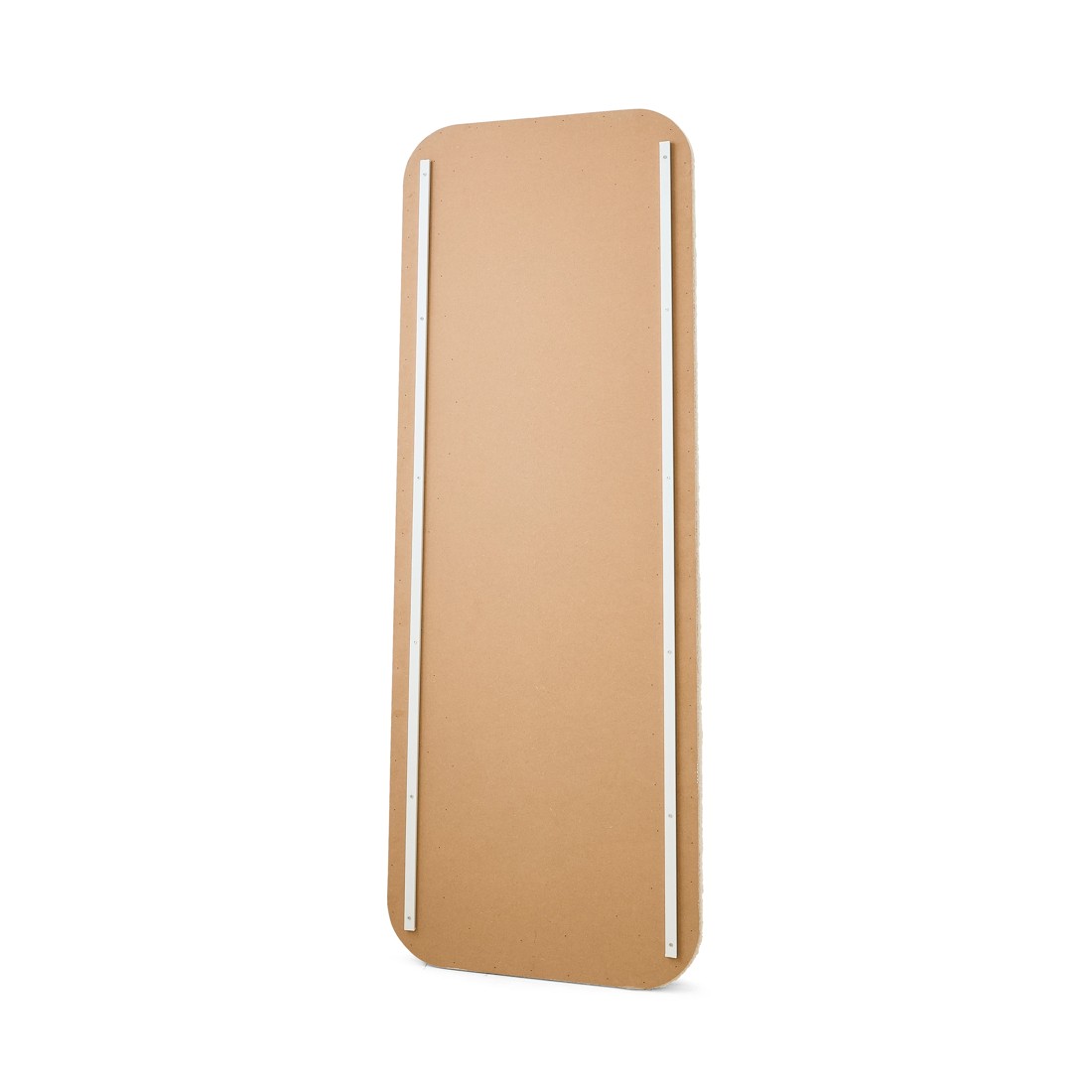 4 Curved Boucle Floor Mirror - 170cm x 60cm, 4 of 5