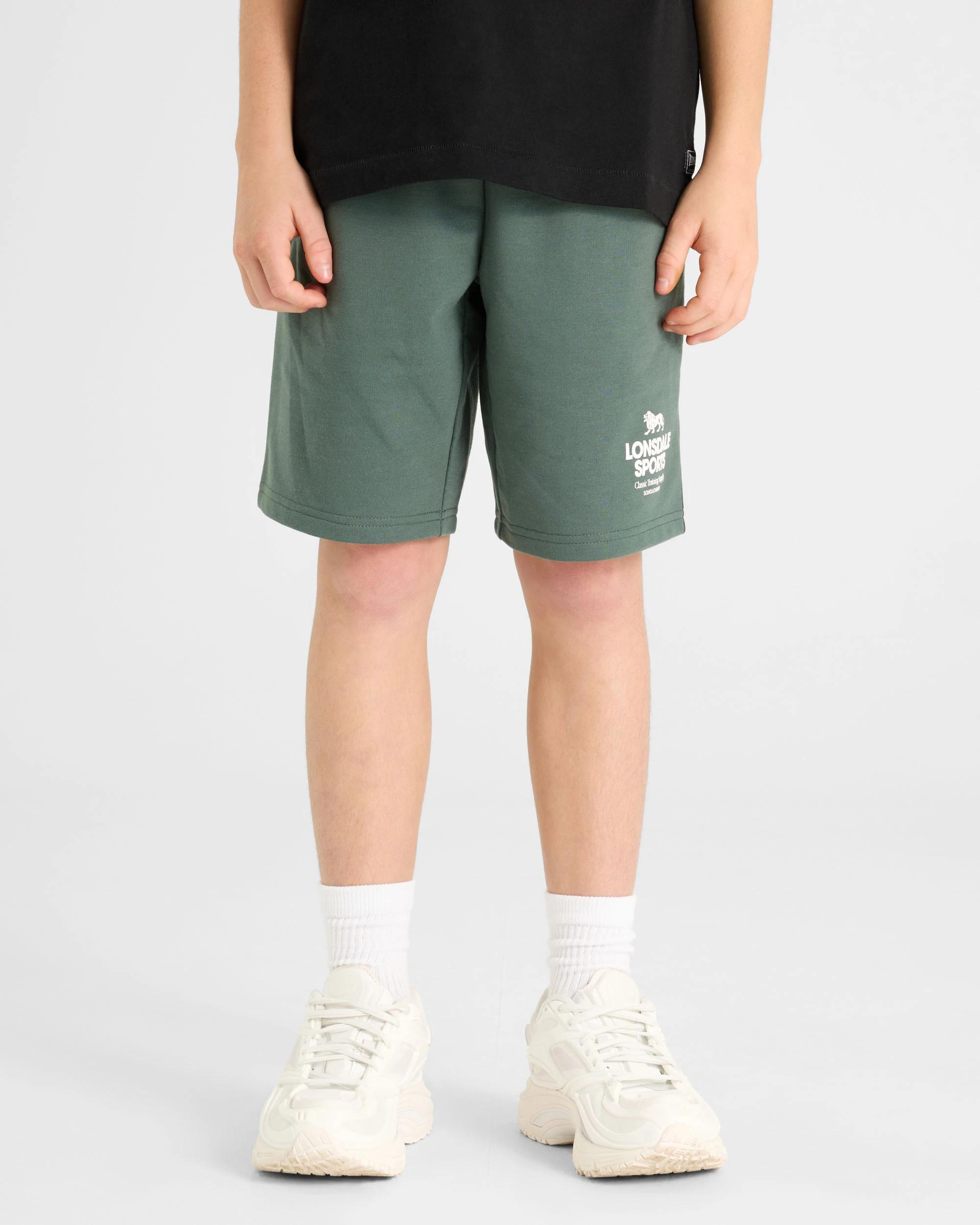1 Lonsdale London Sports Shorts GREEN, 1 of 4