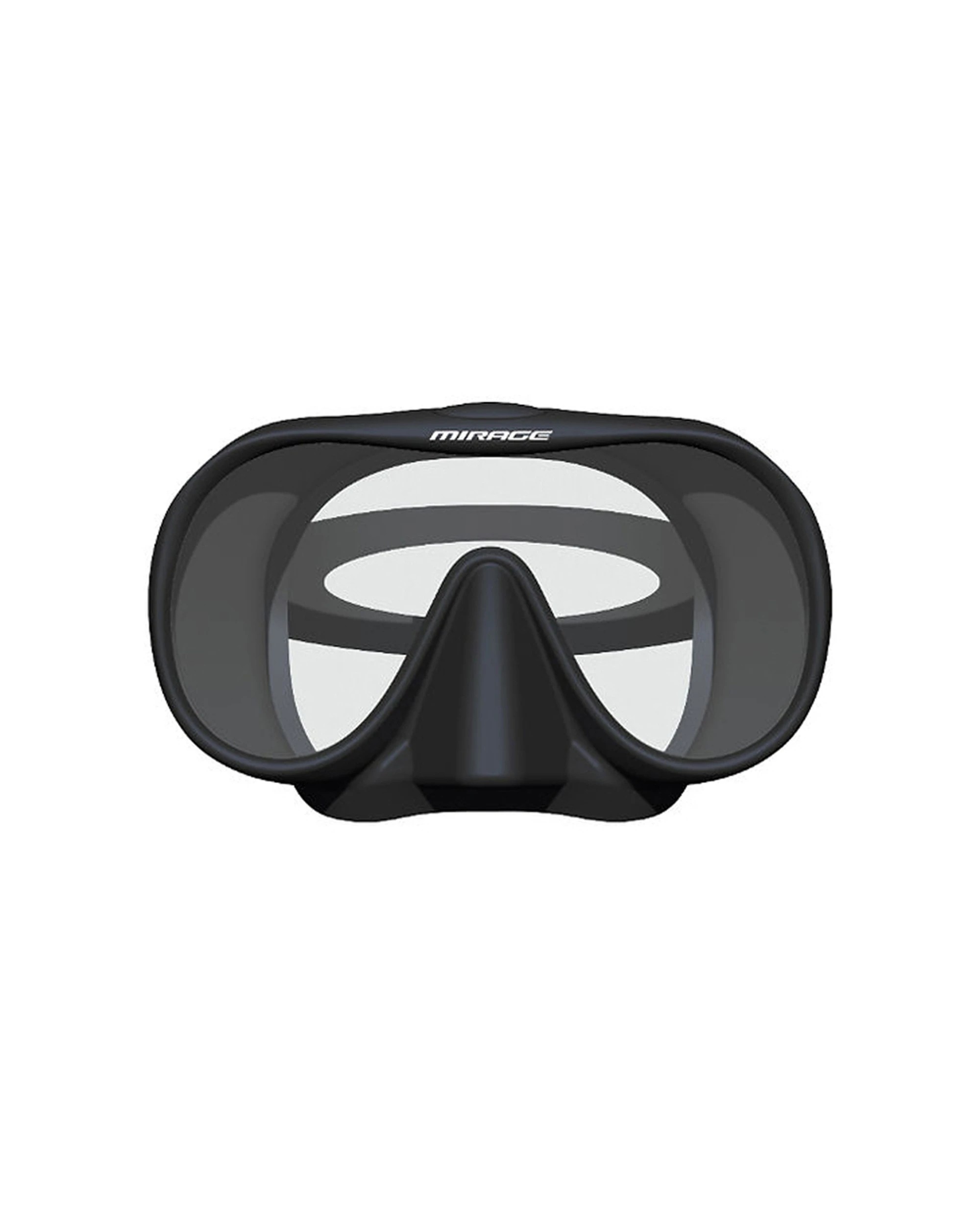 2 Mirage Sunsets Mask And Snorkel Underwater Swimming Set - Black, 2 of 3