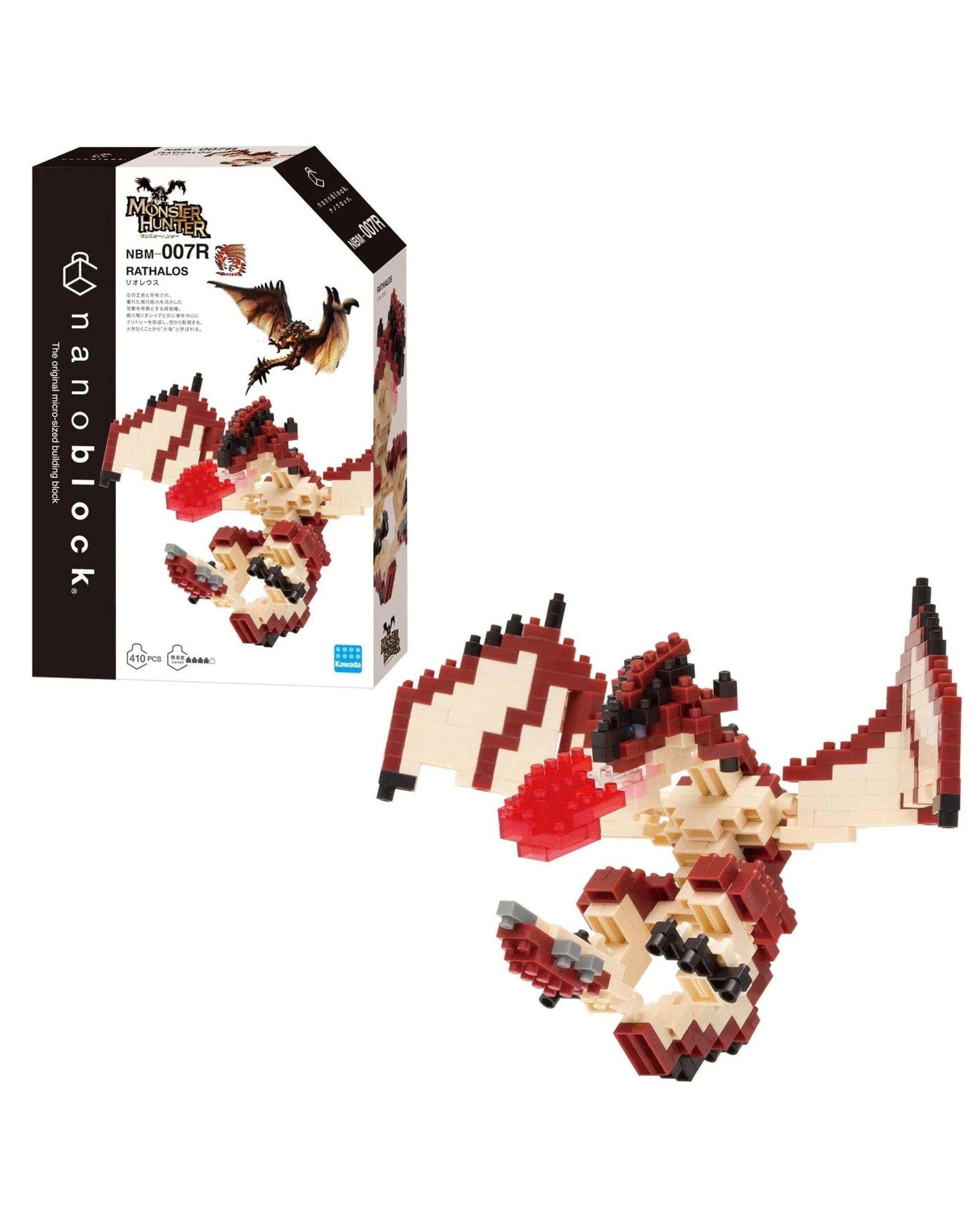 1 Nanoblock Monster Hunter Rathalos, 1 of 8