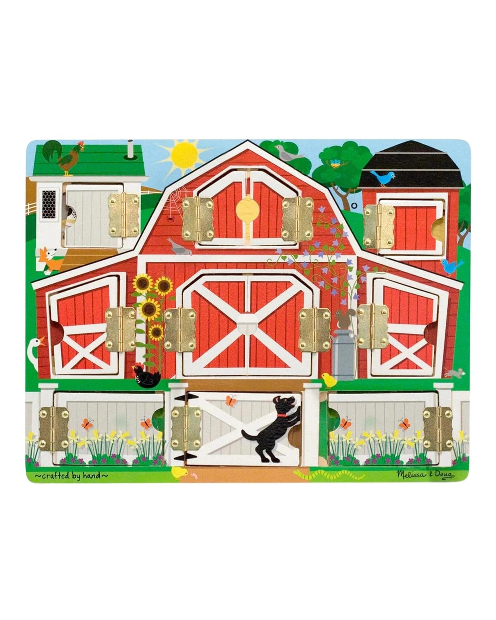 2 Melissa and Doug Magnetic Hide and Seek Farm, 2 of 9
