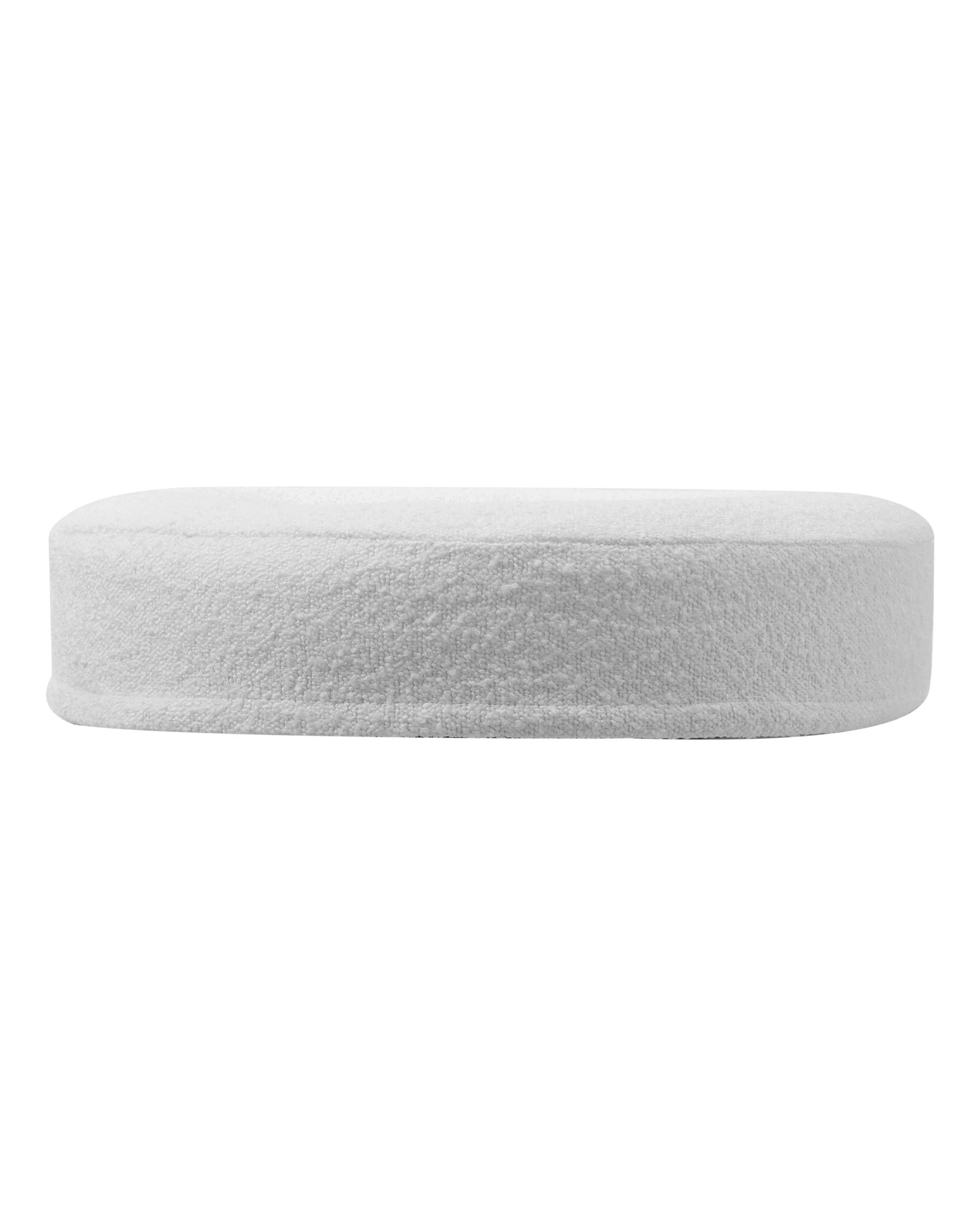 9 Charlie's Marlo Orthopedic Bolster Boucle Dog Bed 70x50cm Small - White, 9 of 10