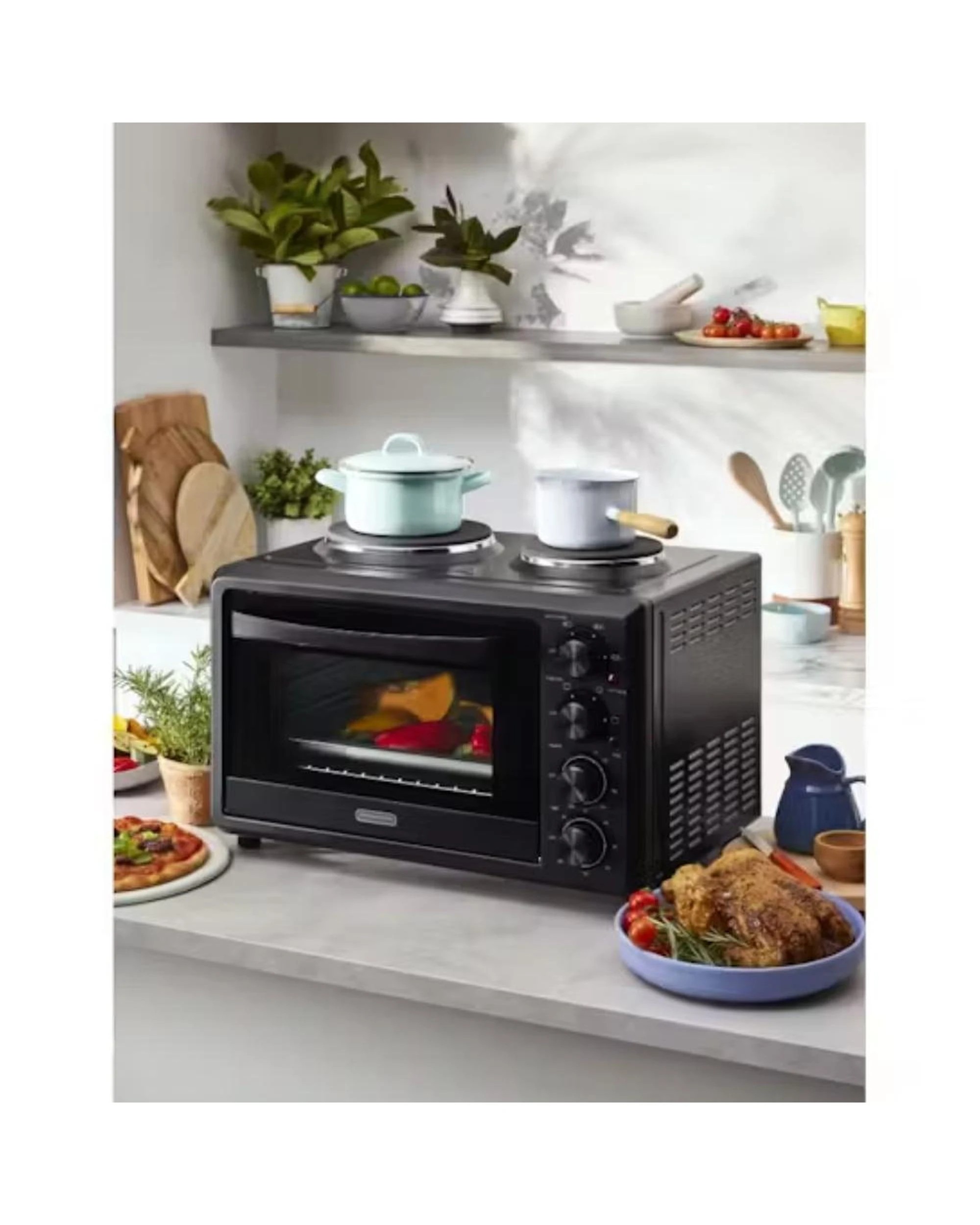 4 Morphy Richards 32L Benchtop Convection Oven with Hot Plates, 4 of 4
