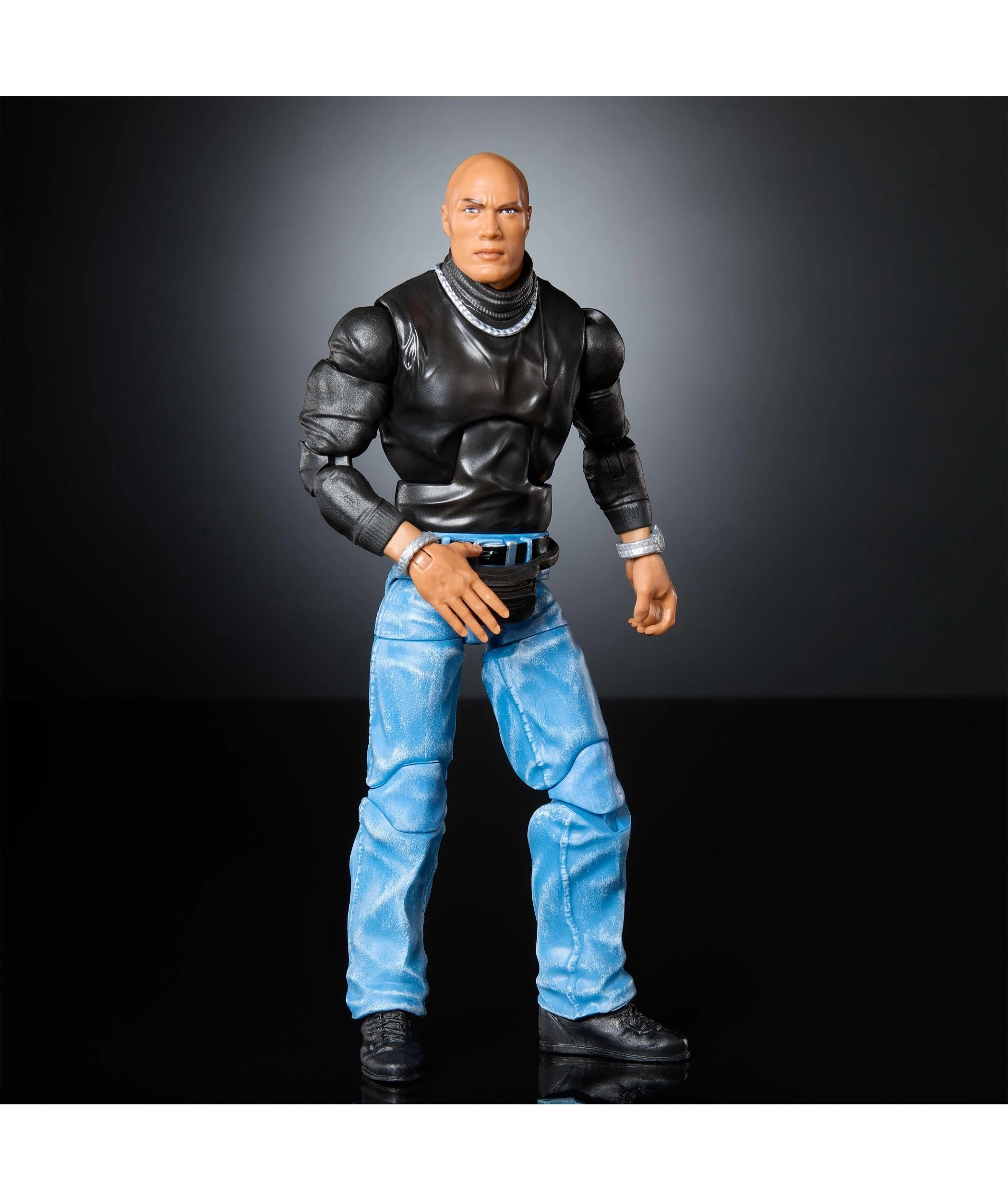 4 WWE Elite Collection The Rock Action Figure & Accessories - Multi, 4 of 6