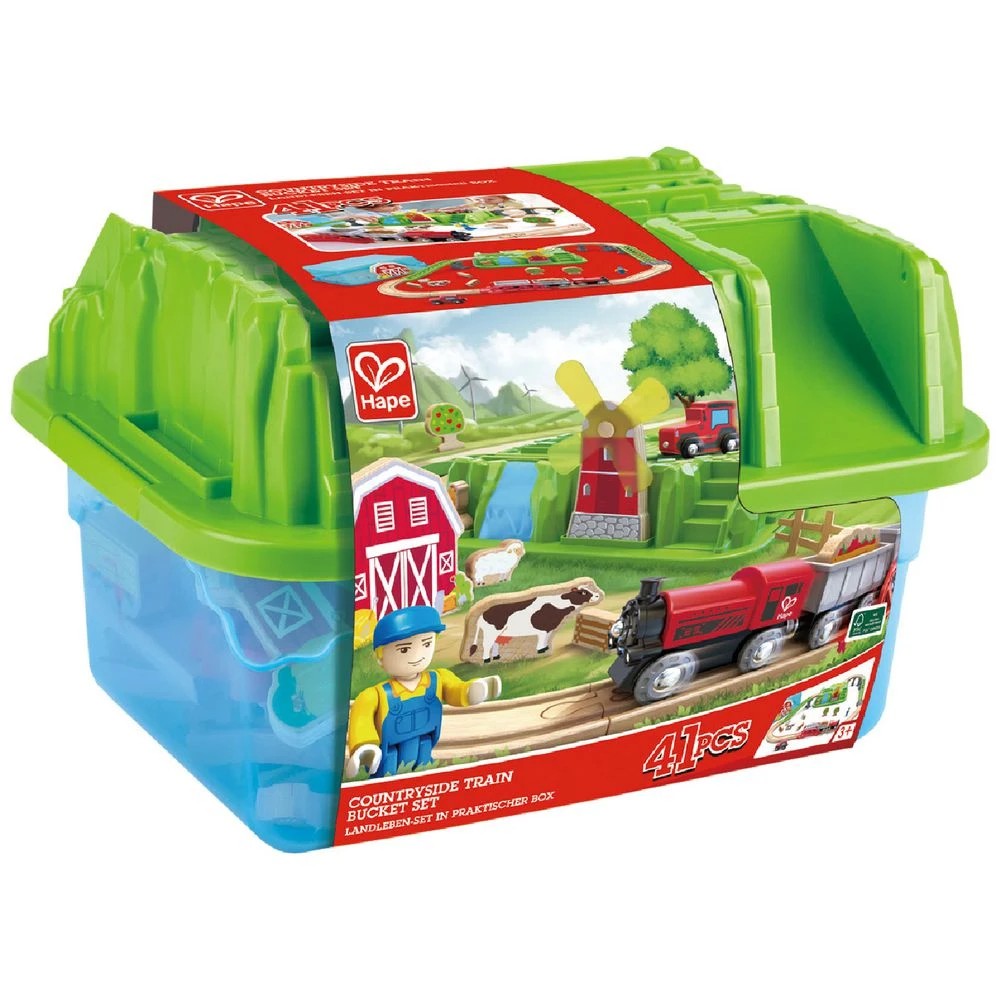 1 Hape Countryside Train Bucket, 1 of 4