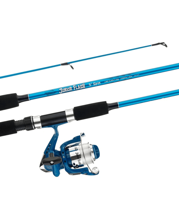 Jarvis Walker Junior Flash Spin Combo - 5ft., Blue