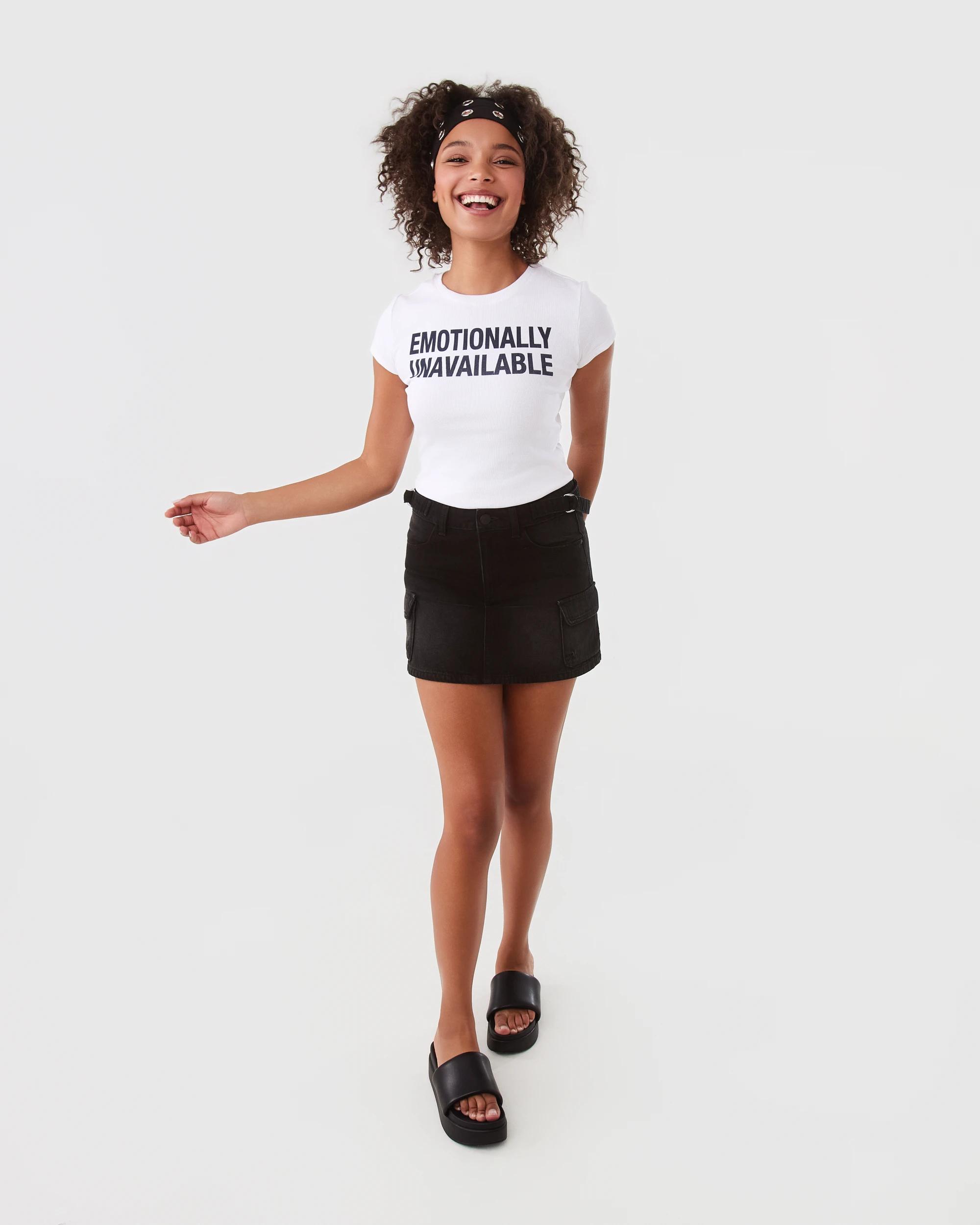 2 Neat Fit Print Rib T-shirt Emotional, 2 of 10