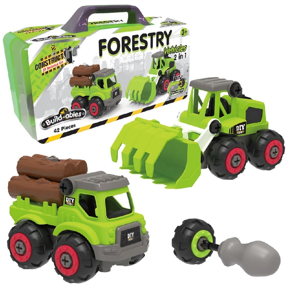 5 Construct It Build-ables 2-in-1 Forestry Set, 5 of 7